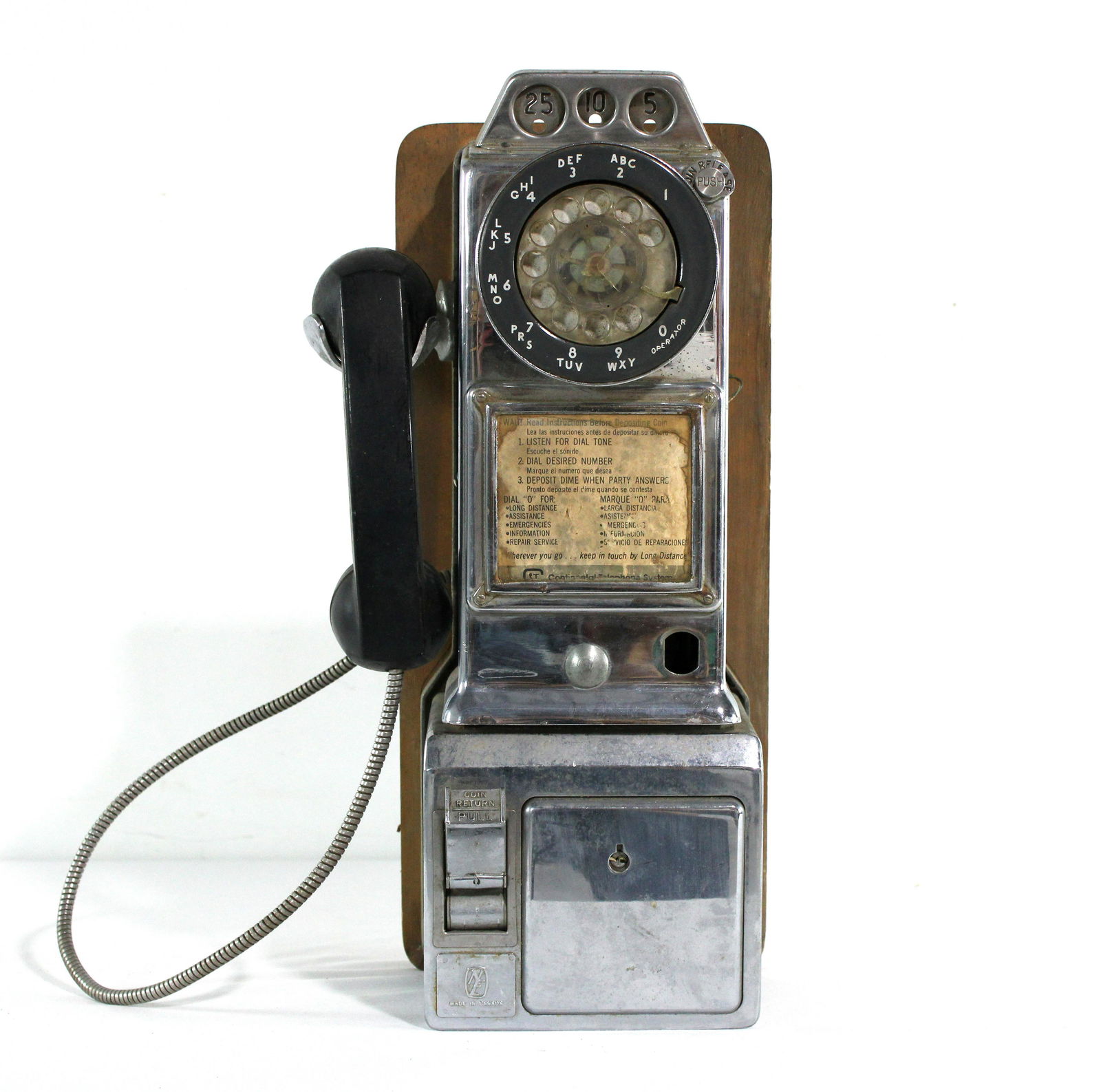 Northern Electric Chrome Payphone (1 of 3)