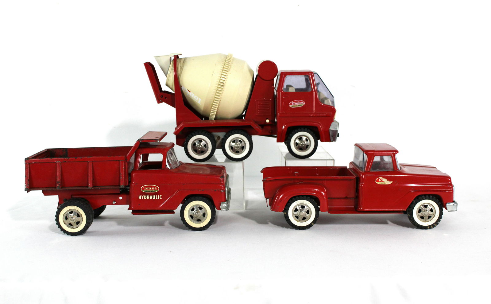 Tonka Toy Trucks incl. Concrete Mixer (1 of 3)
