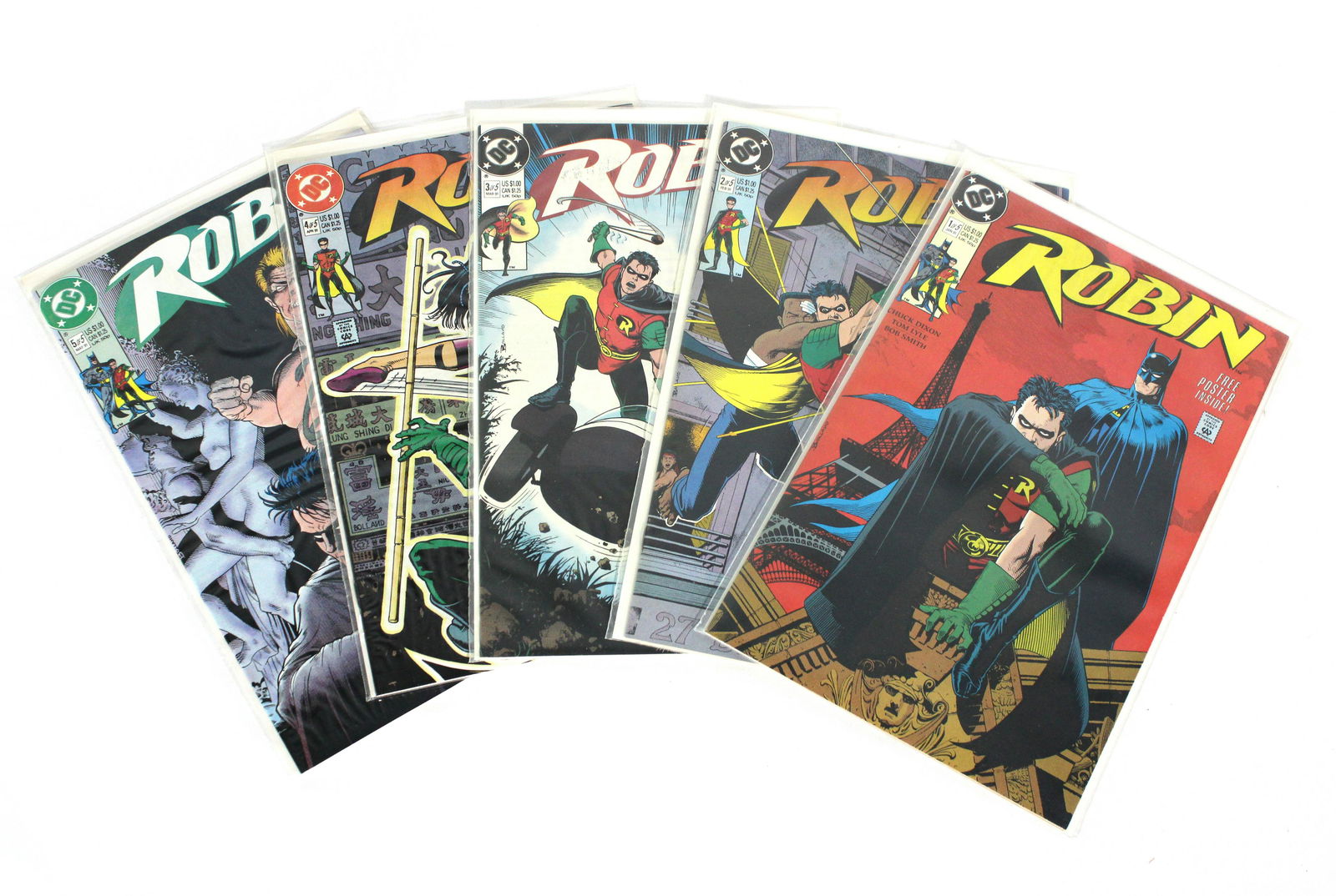 DC Comics Robin, Chuck Dixon Five Issue Miniseries (1 of 1)