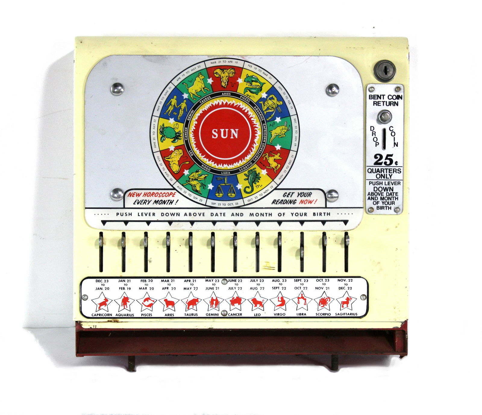 Coin Op Horoscope Vendor, Lot 1 (1 of 2)