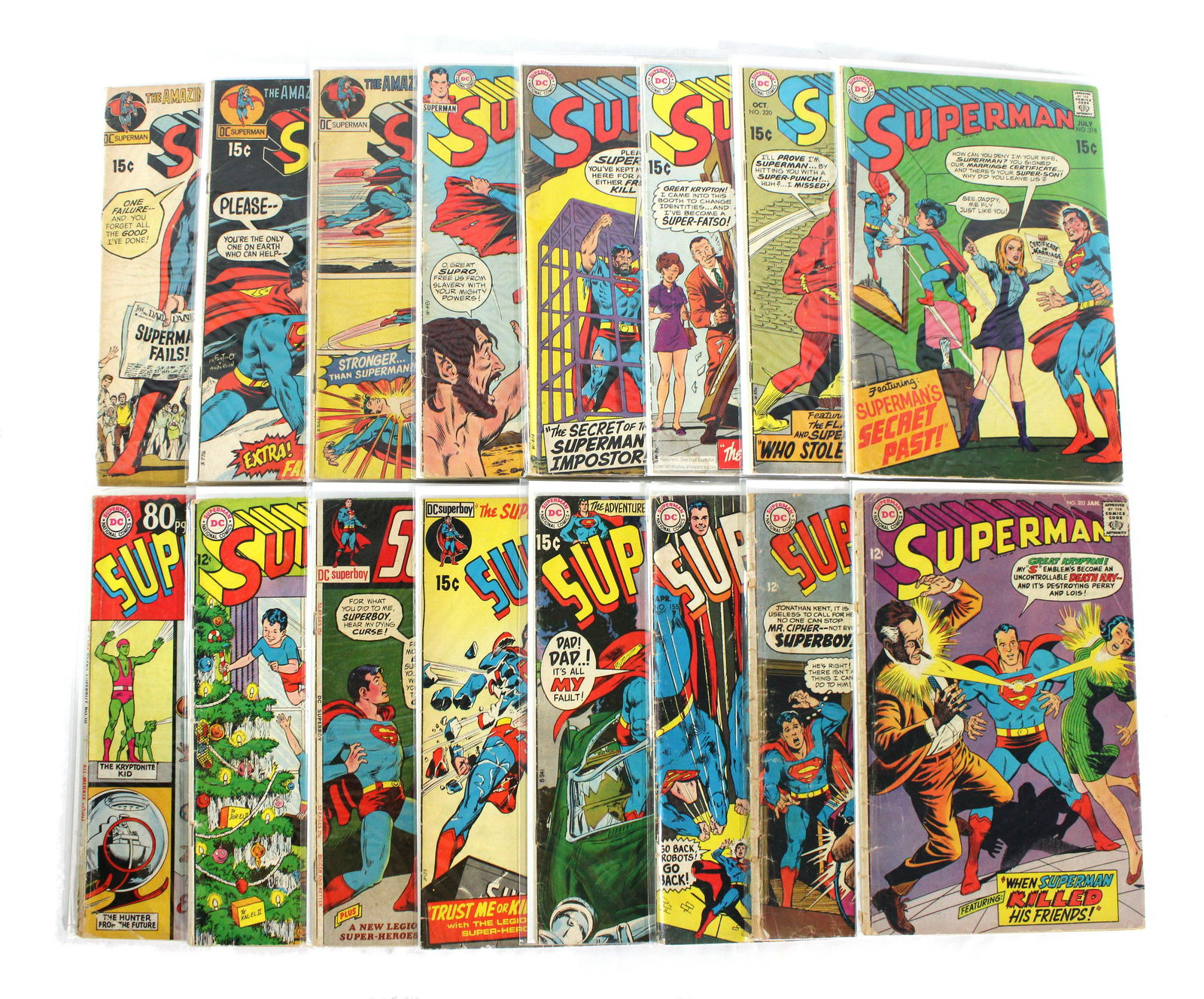 DC Comics Superboy & Superman Comic Books (1 of 1)