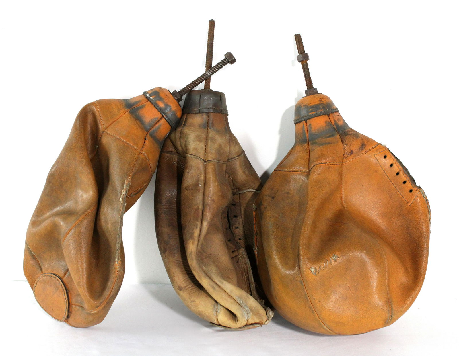 Leather Punching Bags from Arcade Game (1 of 1)