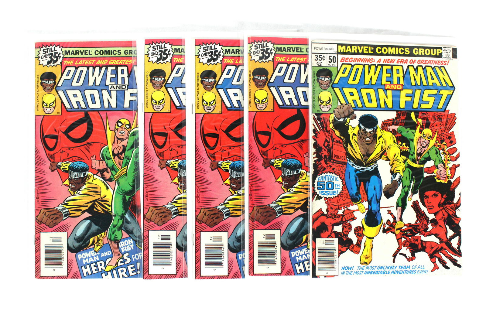 Marvel Comics Power Man and Iron Fist Comic Books (1 of 1)