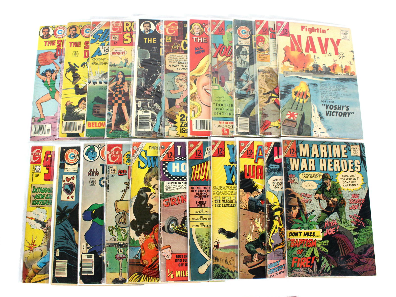 Silver and Bronze Age "Charlton" Comic Books (1 of 1)