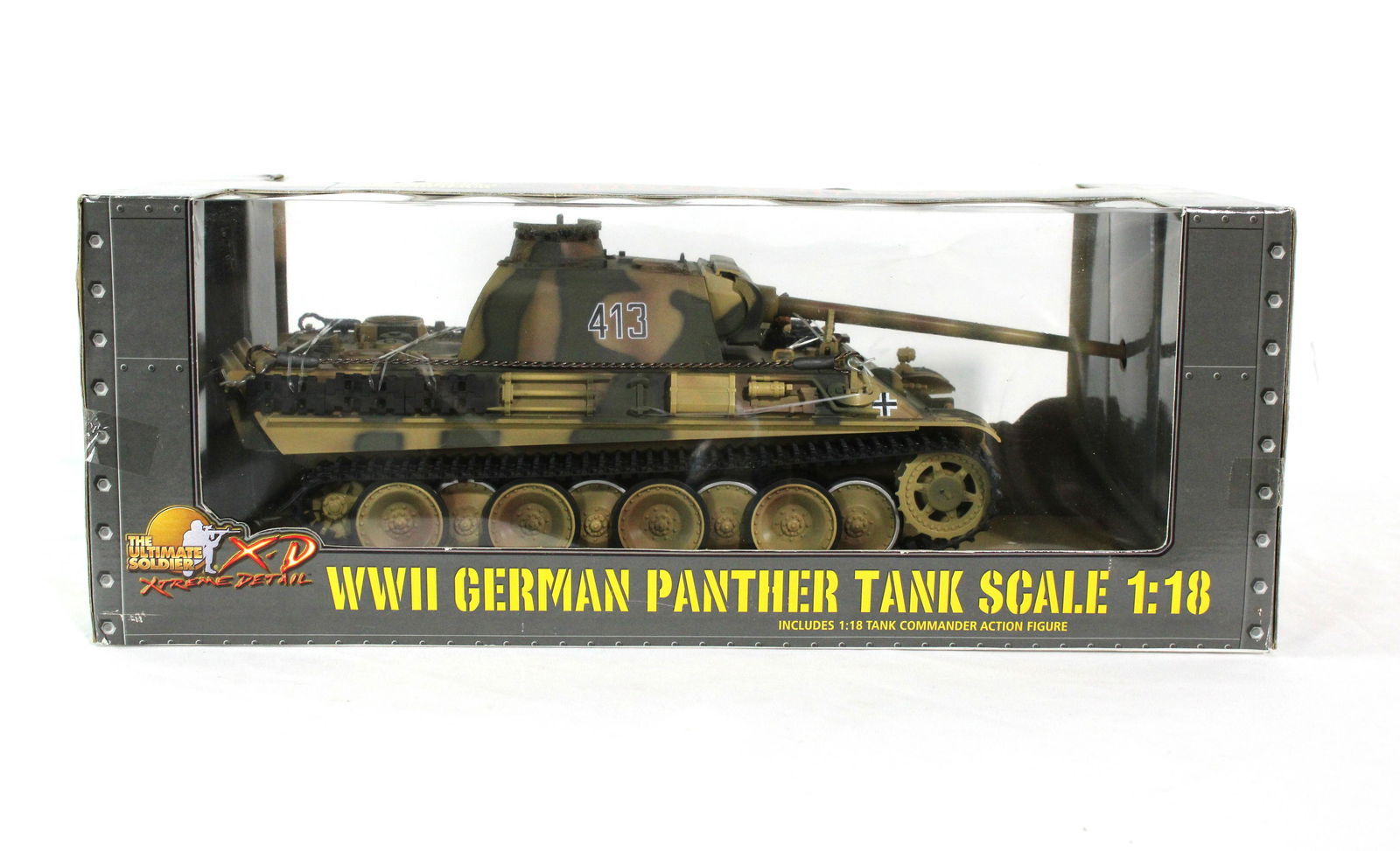 Ultimate Soldier WWII German Panther Tank in Box (1 of 1)