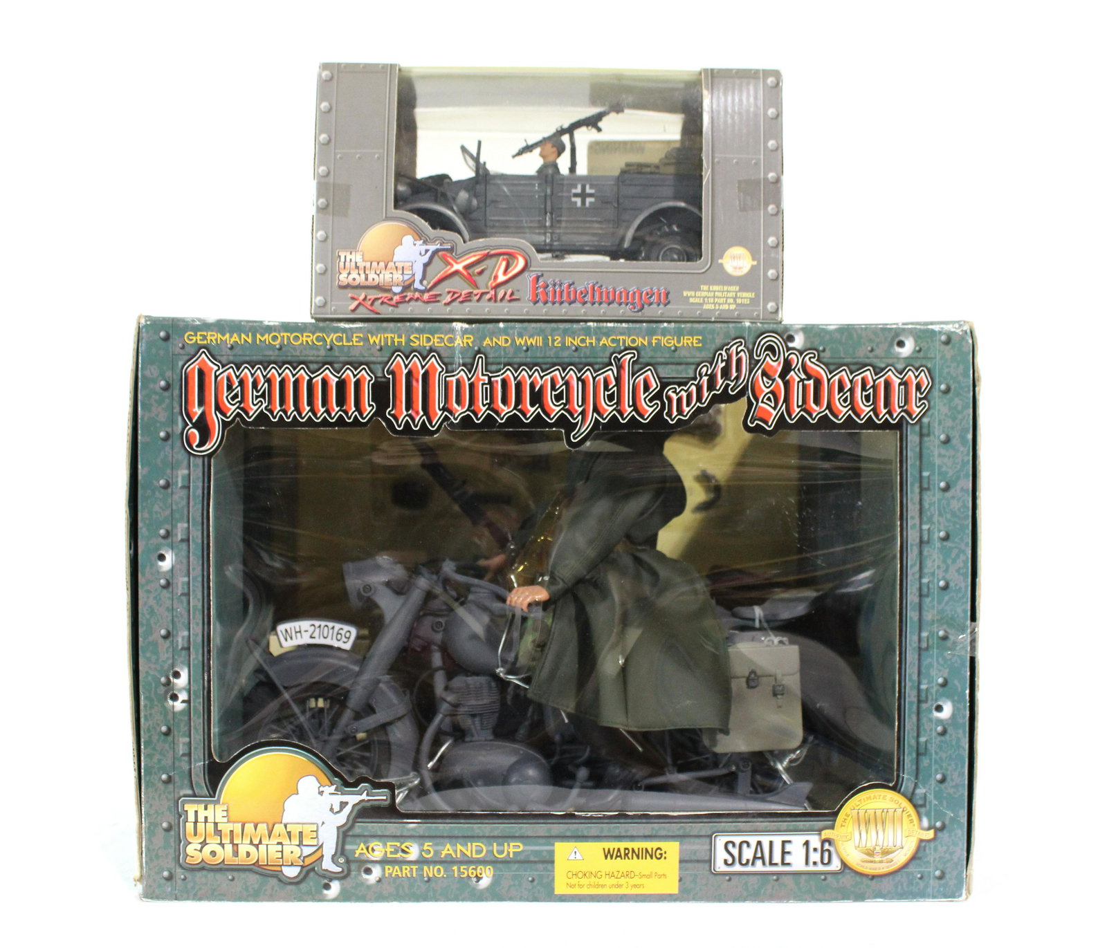 Ultimate Soldier German Motorcycle and Kubelwagen (1 of 1)