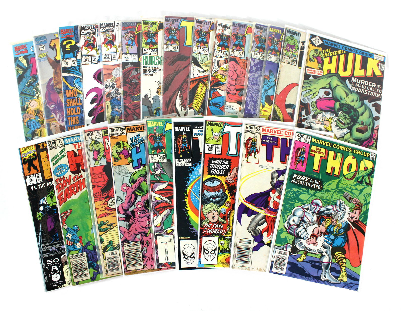 Marvel Comics Incredible Hulk & Mighty Thor Comic Books (1 of 1)