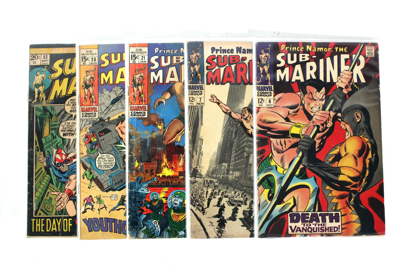 Marvel Comics Namor, The Sub-Mariner Comic Books (1 of 1)