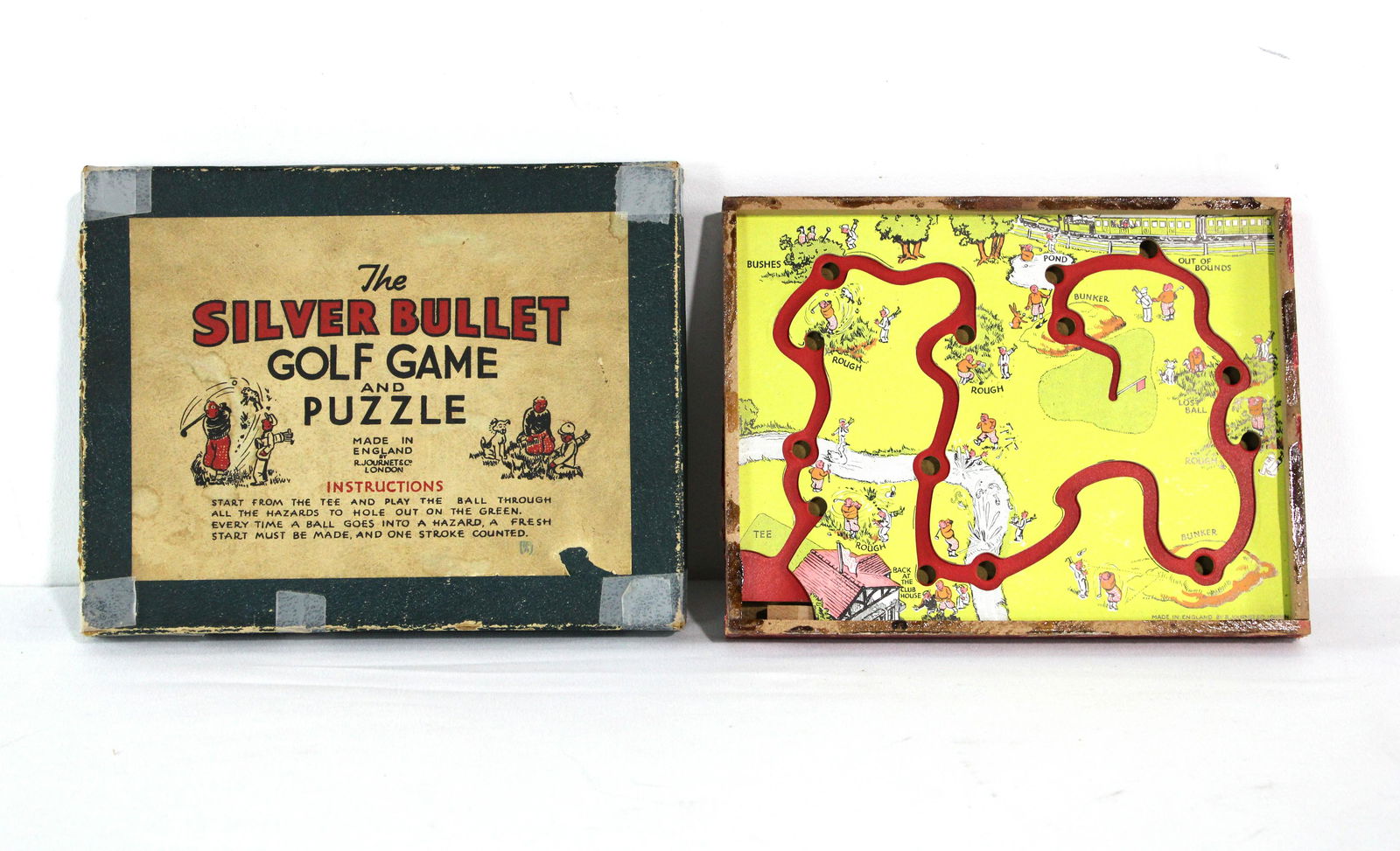Silver Bullet Golf Game and Puzzle, by R. Journet & Co. (1 of 2)