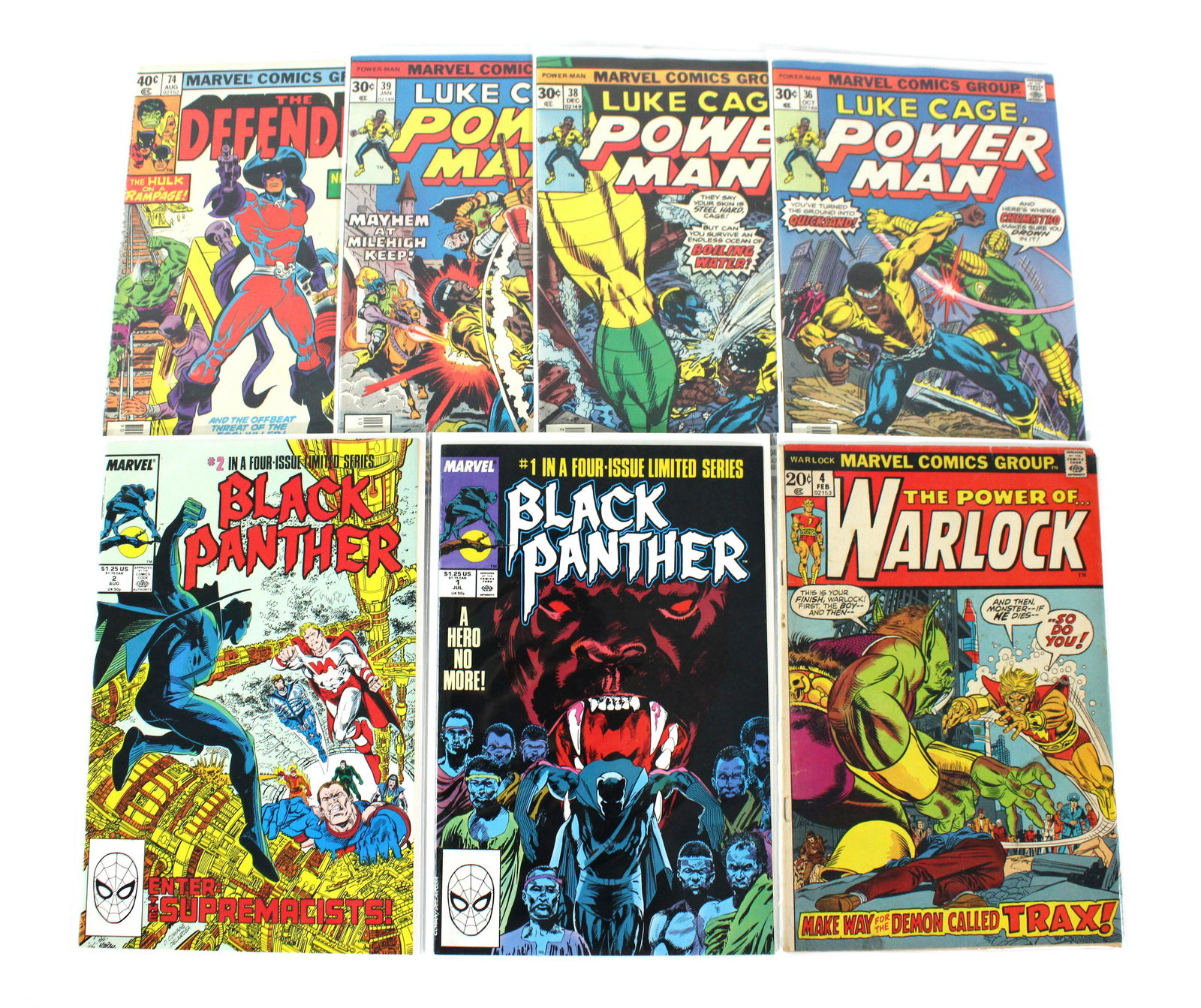 Marvel Comics incl. Black Panther and Luke Cage (1 of 1)