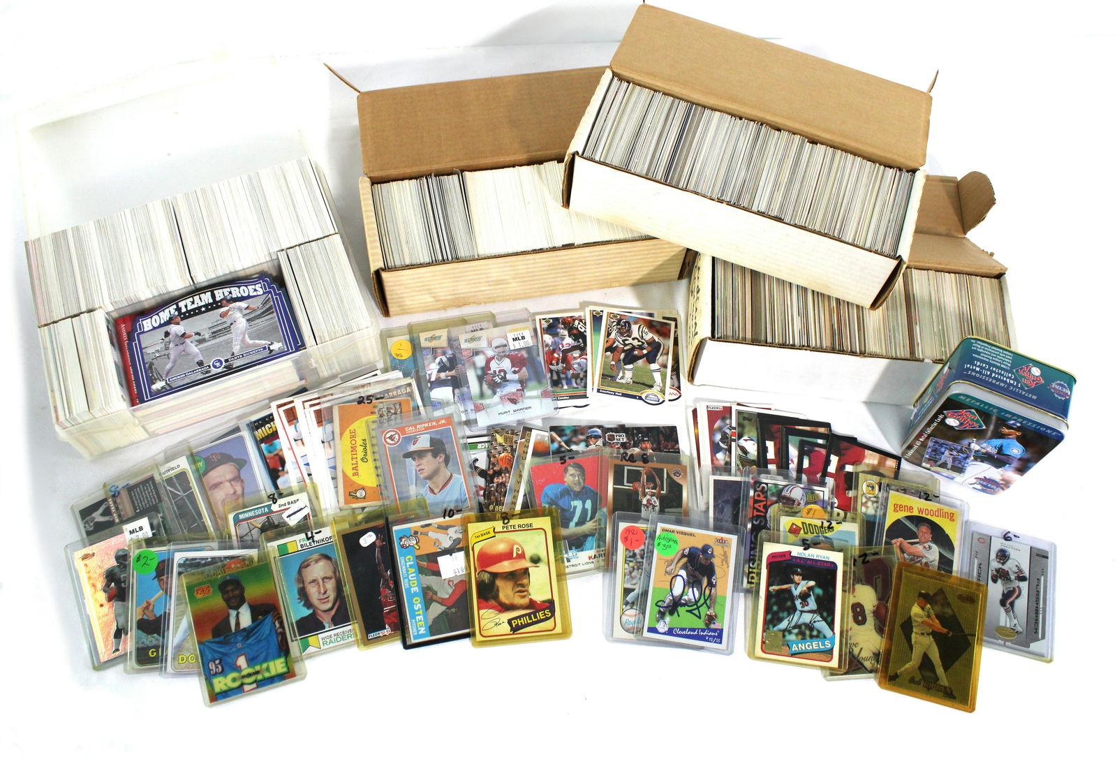 Sports Trading Cards, Baseball and Football (1 of 1)