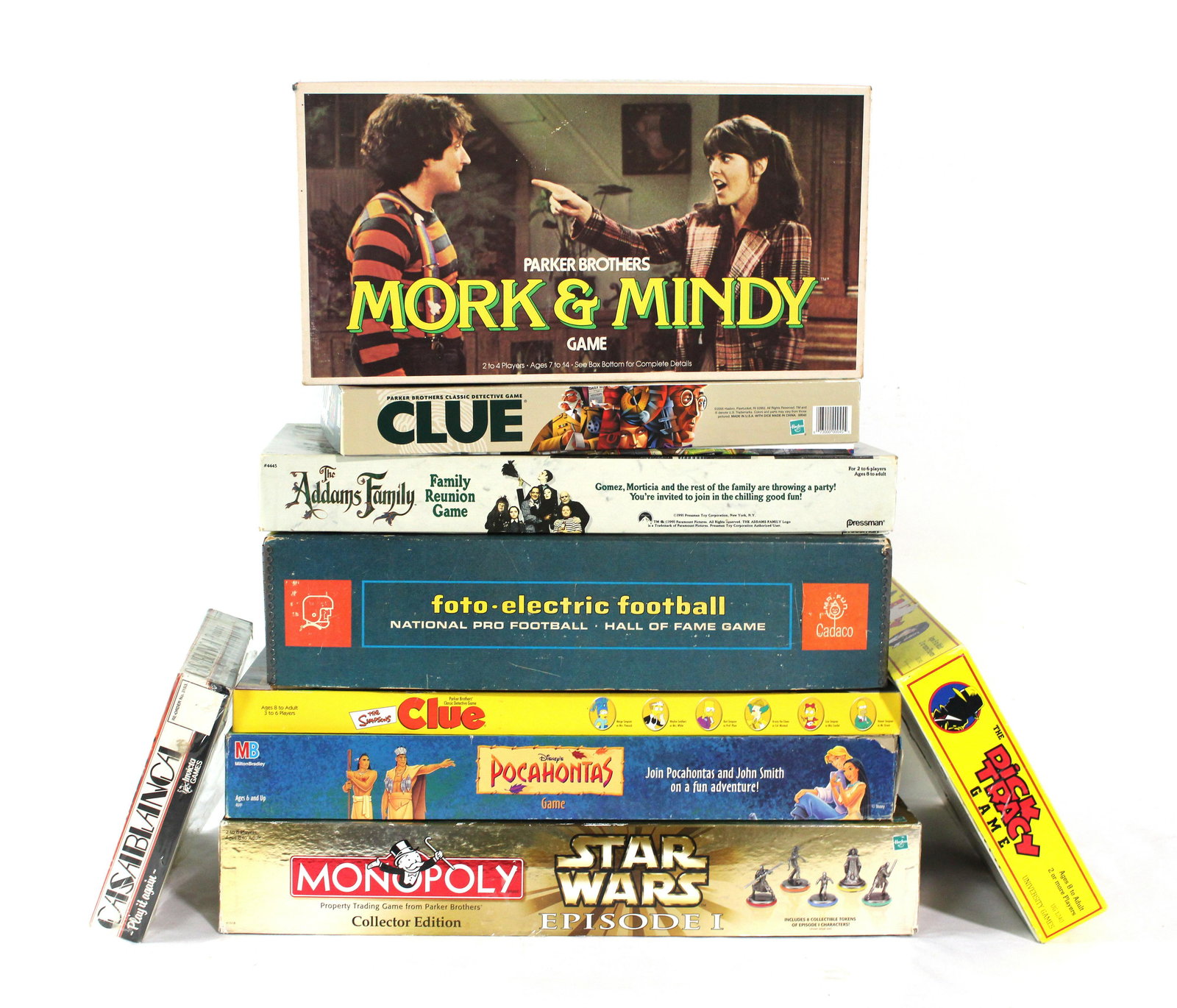 Board Games incl. Mork & Mindy and Addams Family (1 of 1)