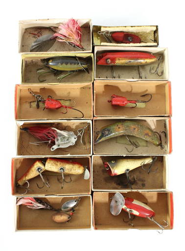 Vintage Fishing Lures Including Al Foss