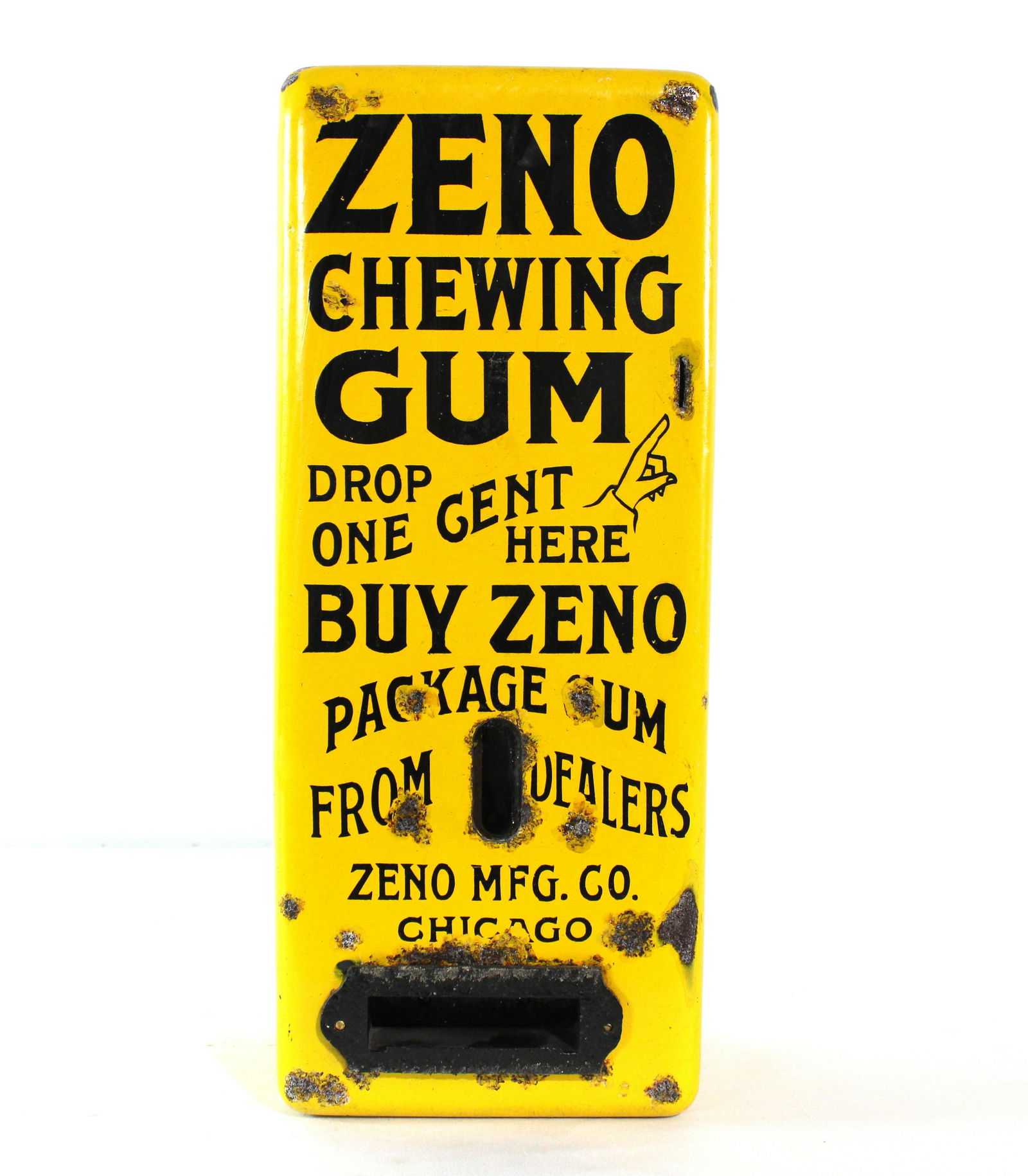 Zeno Gum Porcelain Coin Op Vendor (1 of 5)