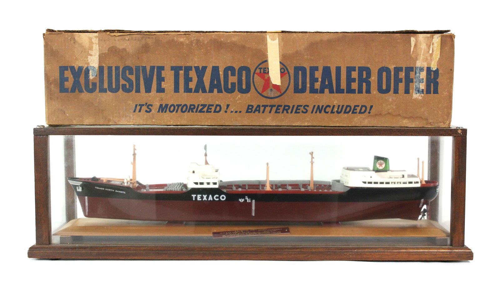 AMF Wen-Mac Texaco Boat in Display Case with Original Box (1 of 4)