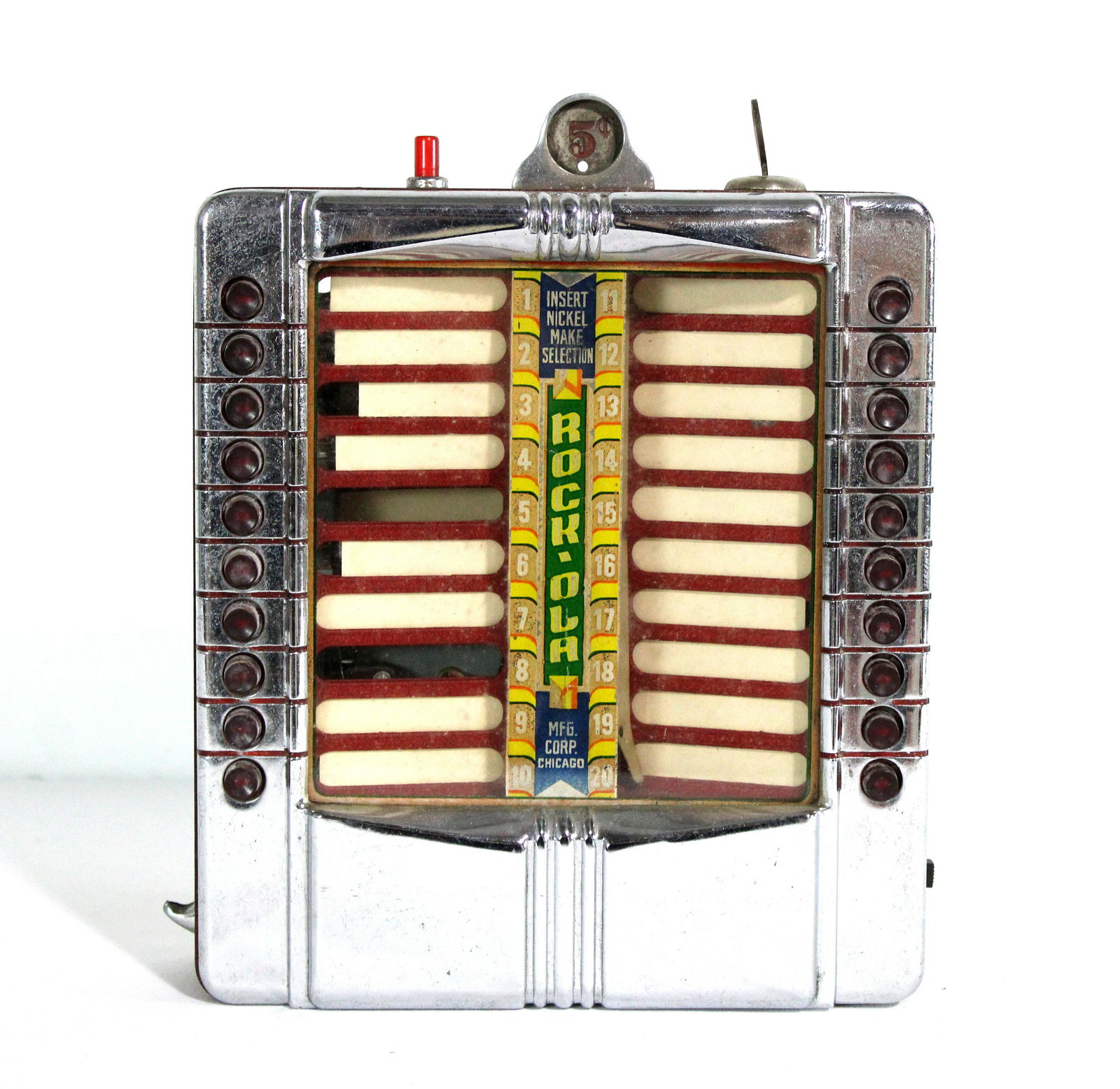 Rockola Model 1530 Coin Op Wallbox (1 of 4)