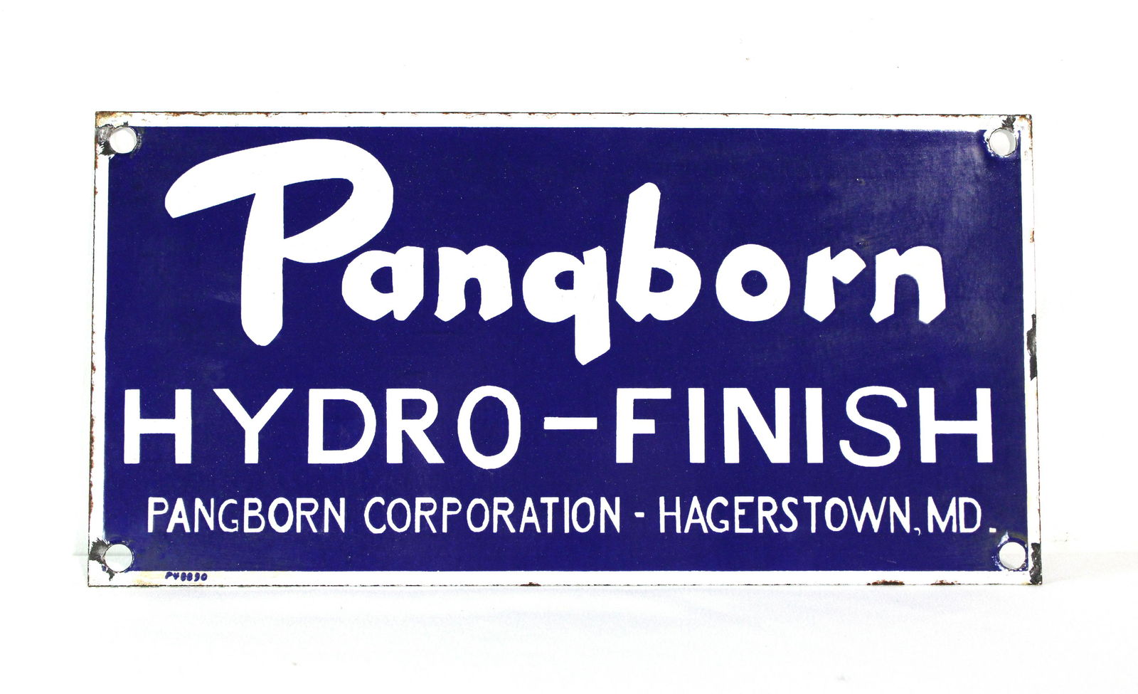 Porcelain Pangborn Sign from Hagerstown, MD (1 of 2)