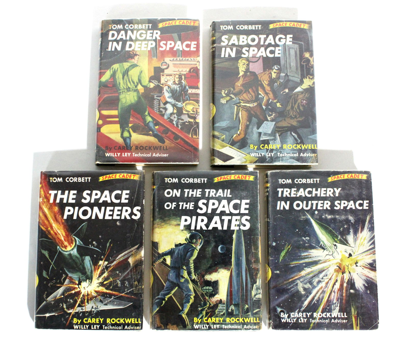 Tom Corbett Space Cadet Books by Carey Rockwell, 1950s (1 of 2)