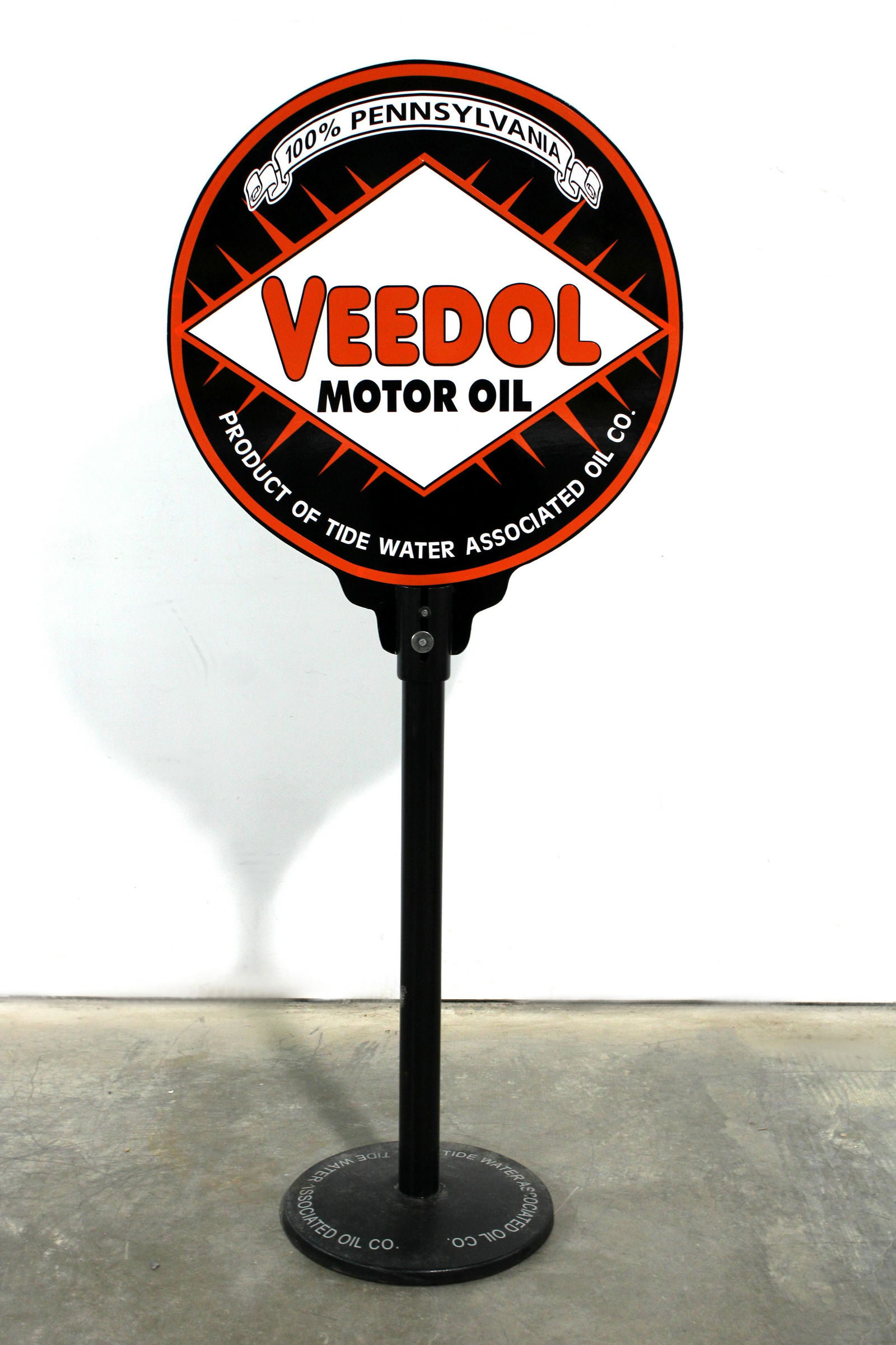Custom Veedol DS Curb Sign (1 of 3)
