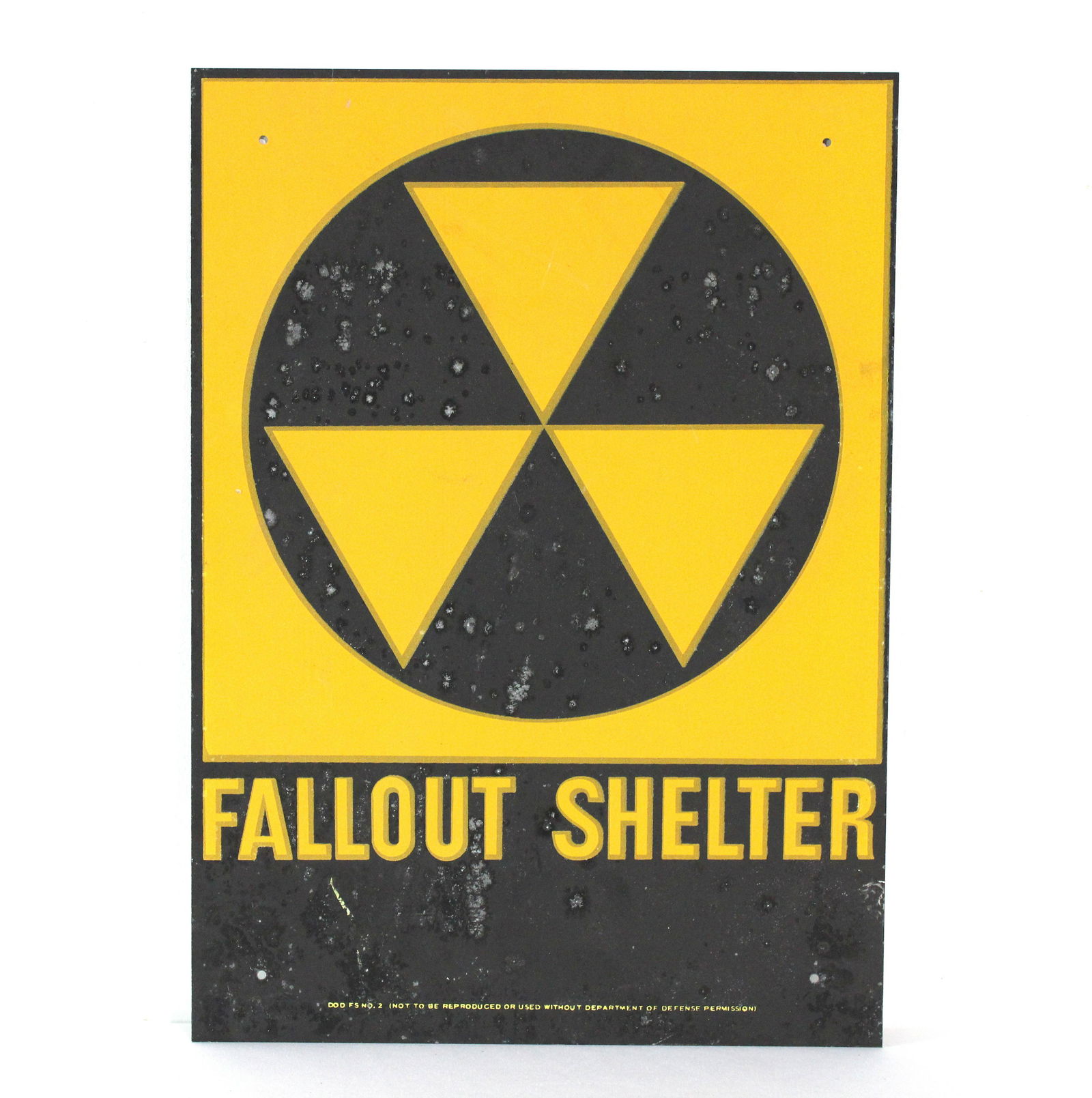 Fallout Shelter Sign, Smaller Version (1 of 2)