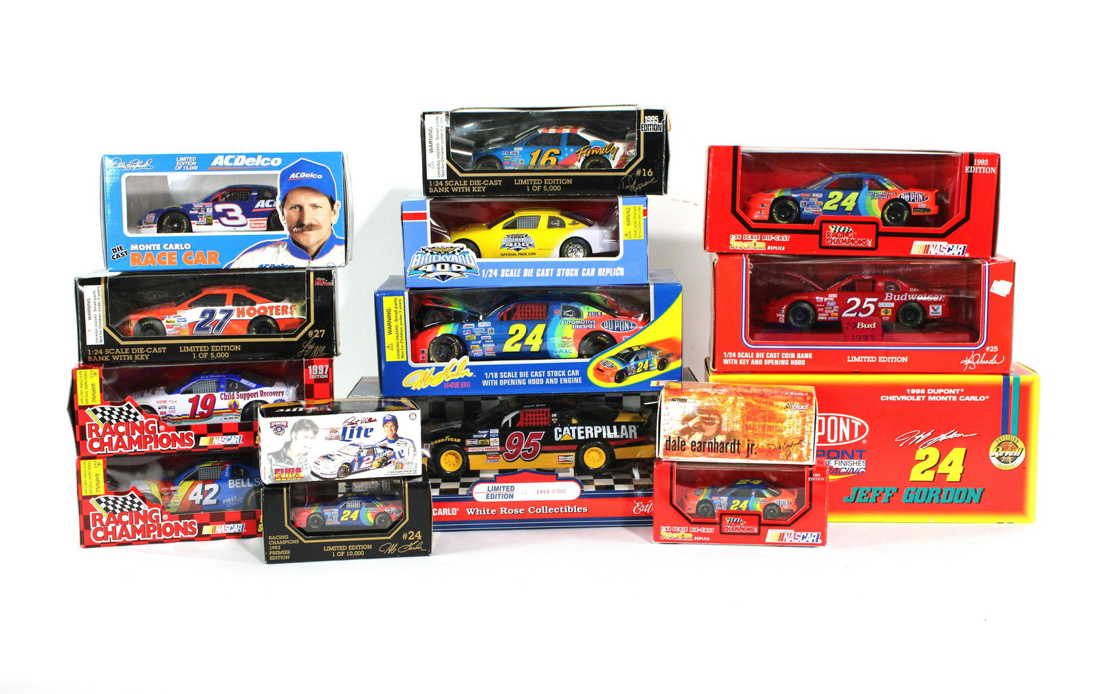Nascar Die Cast Scale Model Cars incl. Ertl, Total of 15 (1 of 1)