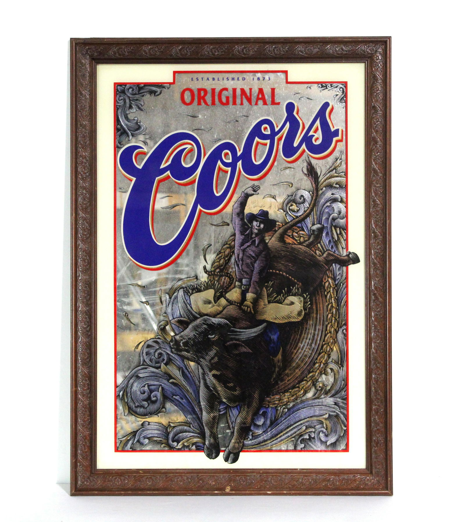 Coors Beer Advertising Mirror (1 of 1)