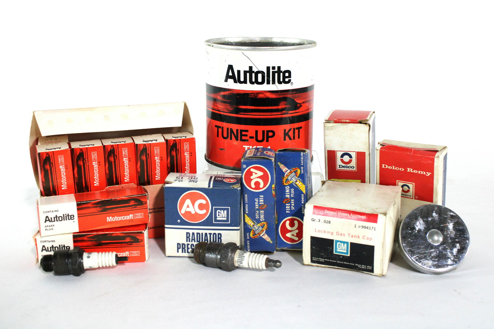 Automotive Items incl. Autolite Sparkplugs & AC Delco (1 of 1)