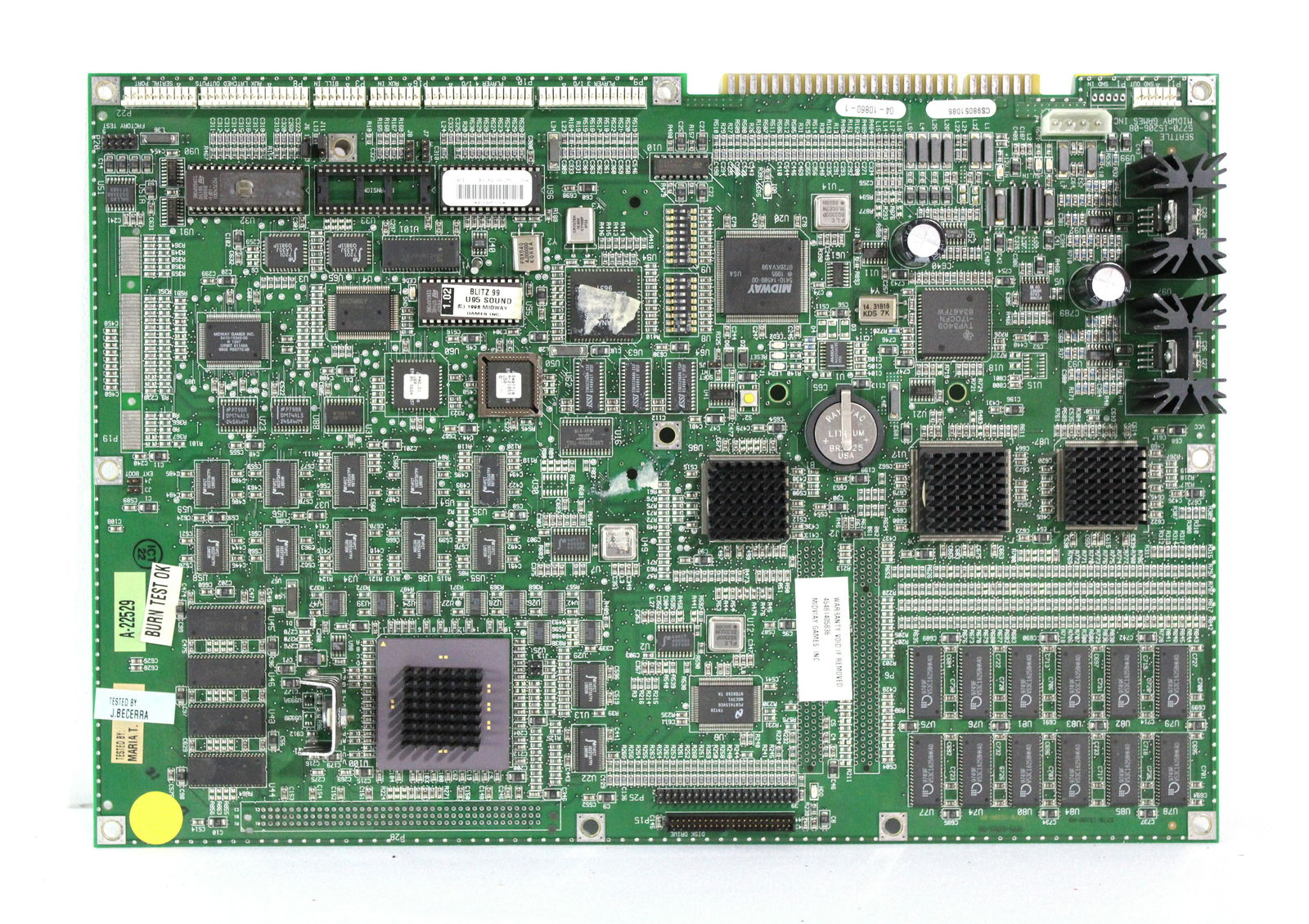 Midway Blitz 99 Arcade Game Board (1 of 1)