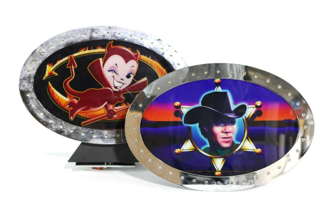 Pair of Slot Machine Toppers incl. Star Drifter (1 of 1)