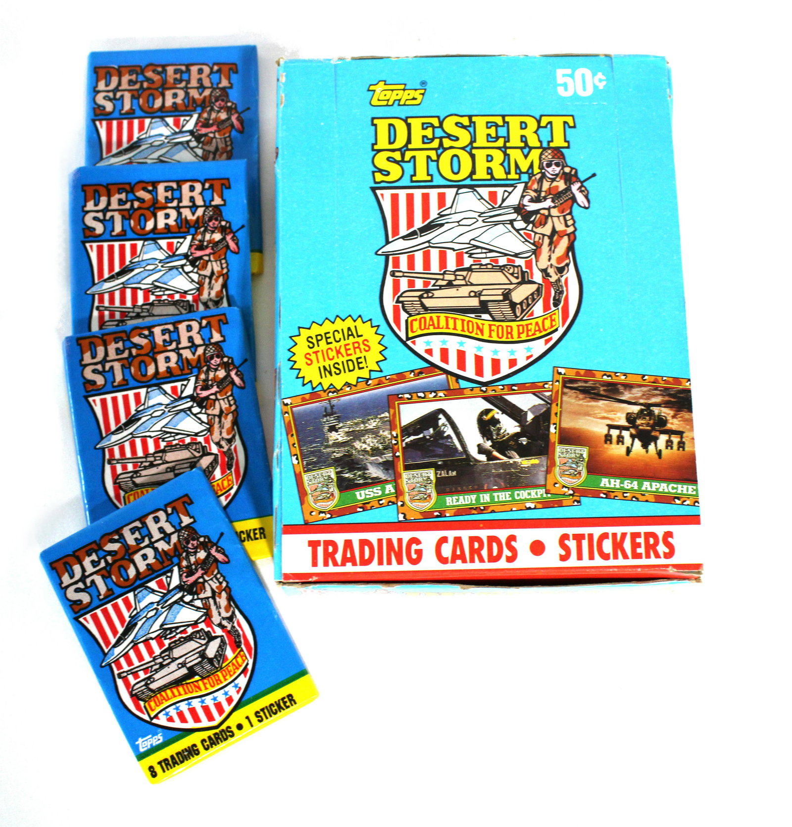 Topps Desert Storm Trading Cards (1 of 2)