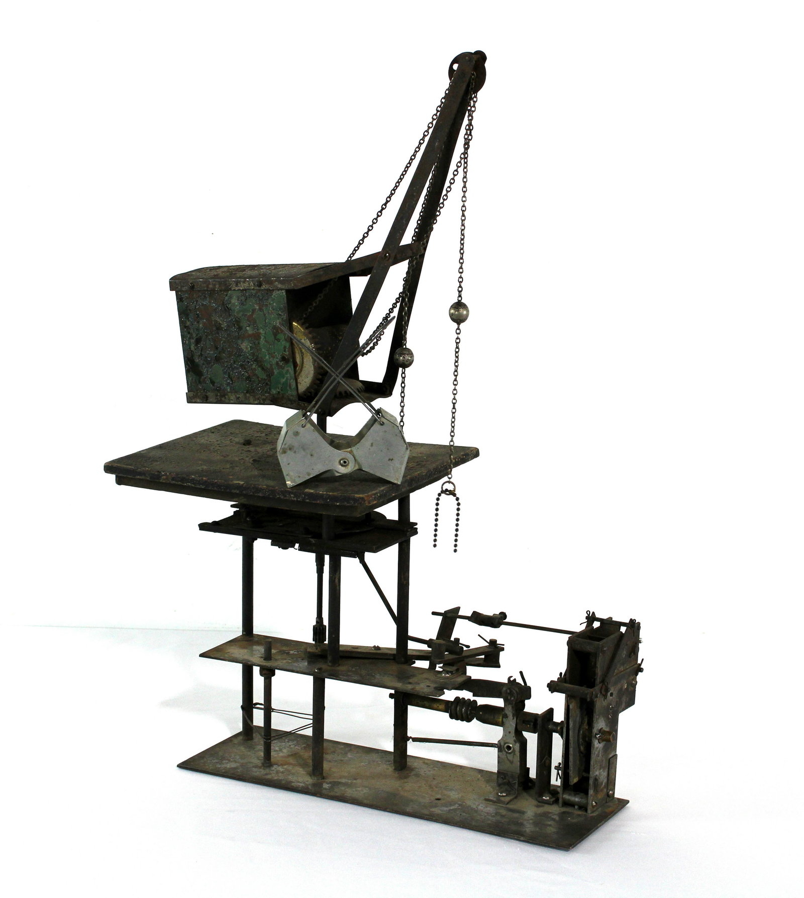 Antique Metal Arcade Crane, Exhibit Supply Iron Claw (1 of 6)