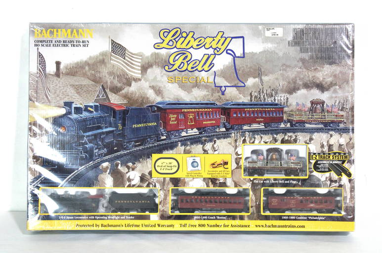 NIB Bachmann Liberty Bell Special Train Set (0277) on Mar 31, 2022