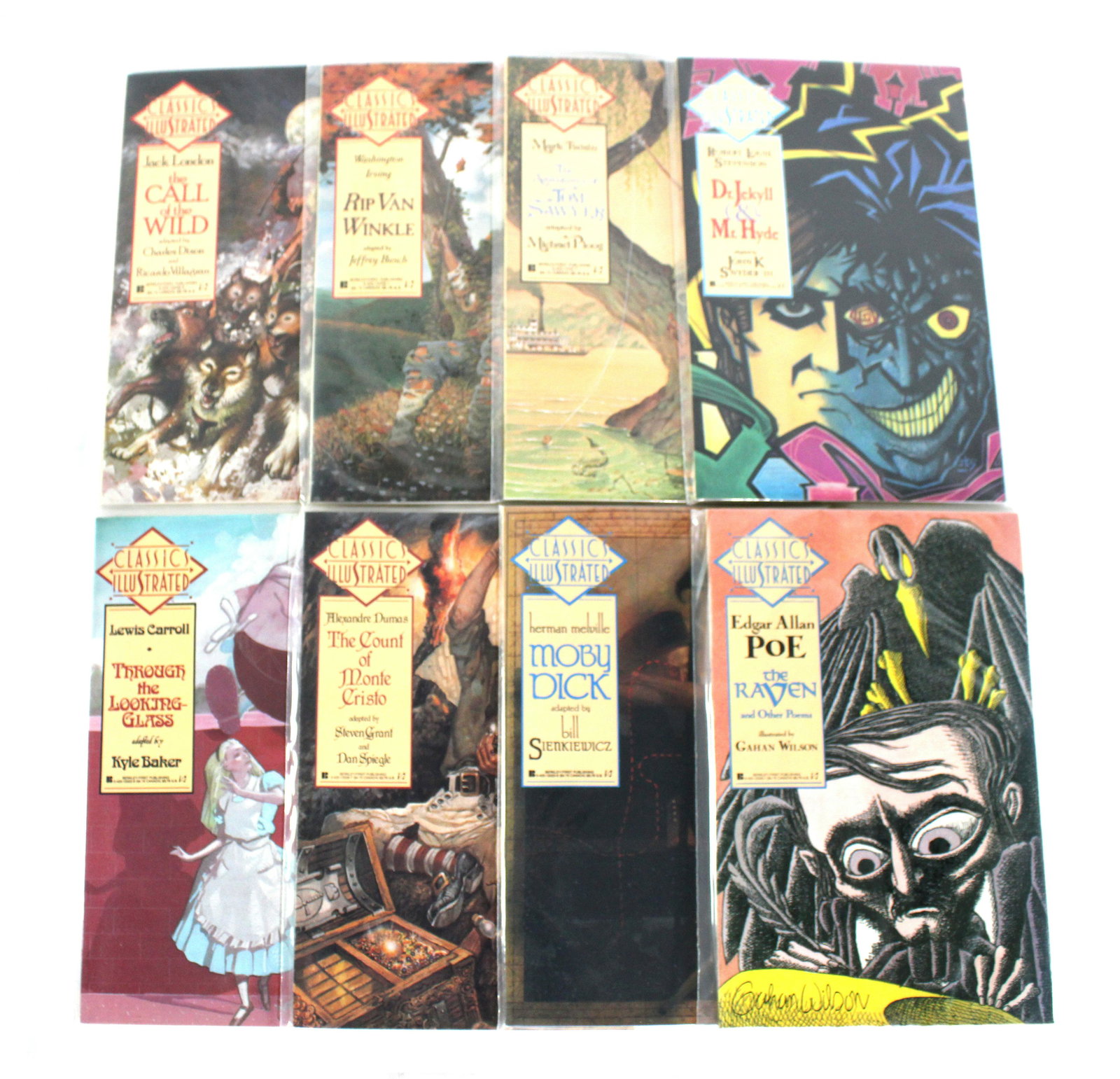 Classics Illustrated Comics Incl. Edgar Allan Poe. Art by Gahan WIlson (1 of 1)