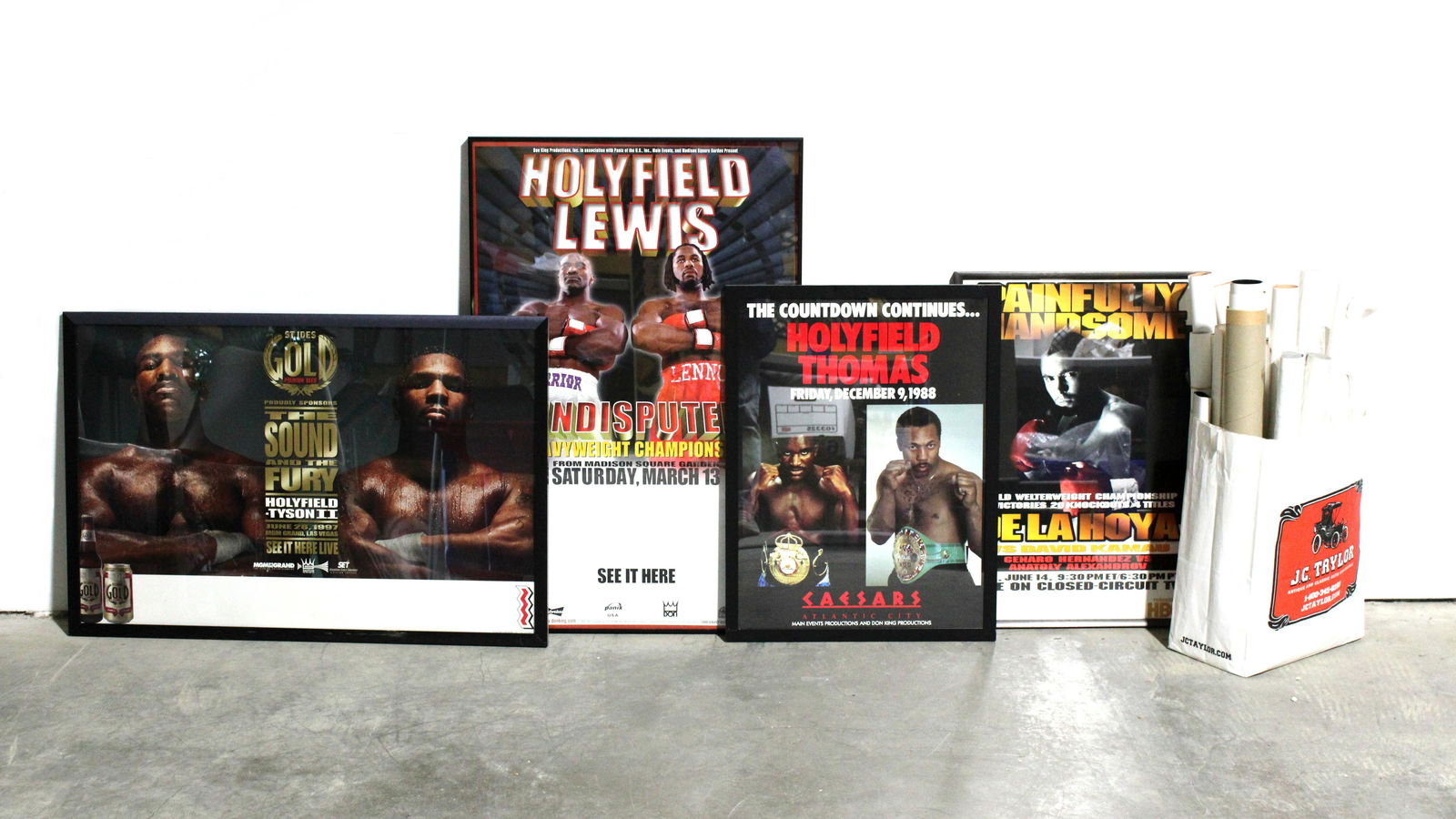Boxing Event Posters including Holyfield (1 of 4)