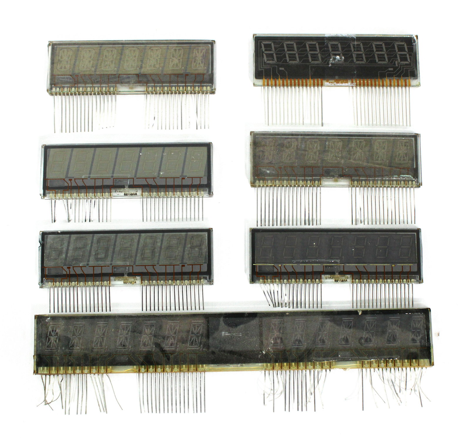 Seven and Fourteen Digit Pinball Displays (1 of 2)