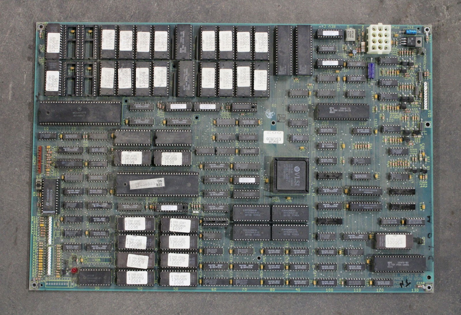 Atari Escape from the Planet of the Robot Monsters Arcade Game Board (1 of 2)