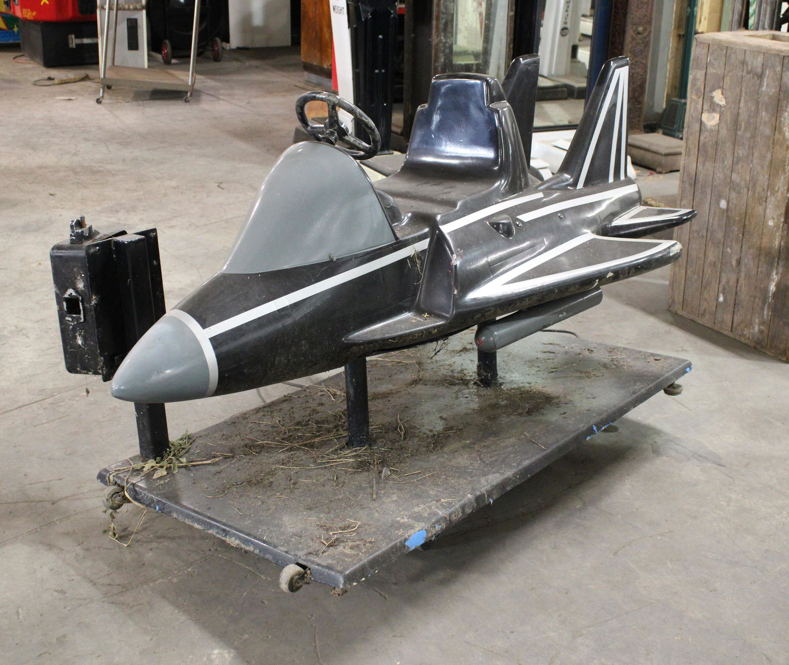 Jet Plane Coin Operated Kiddie Ride (1 of 3)