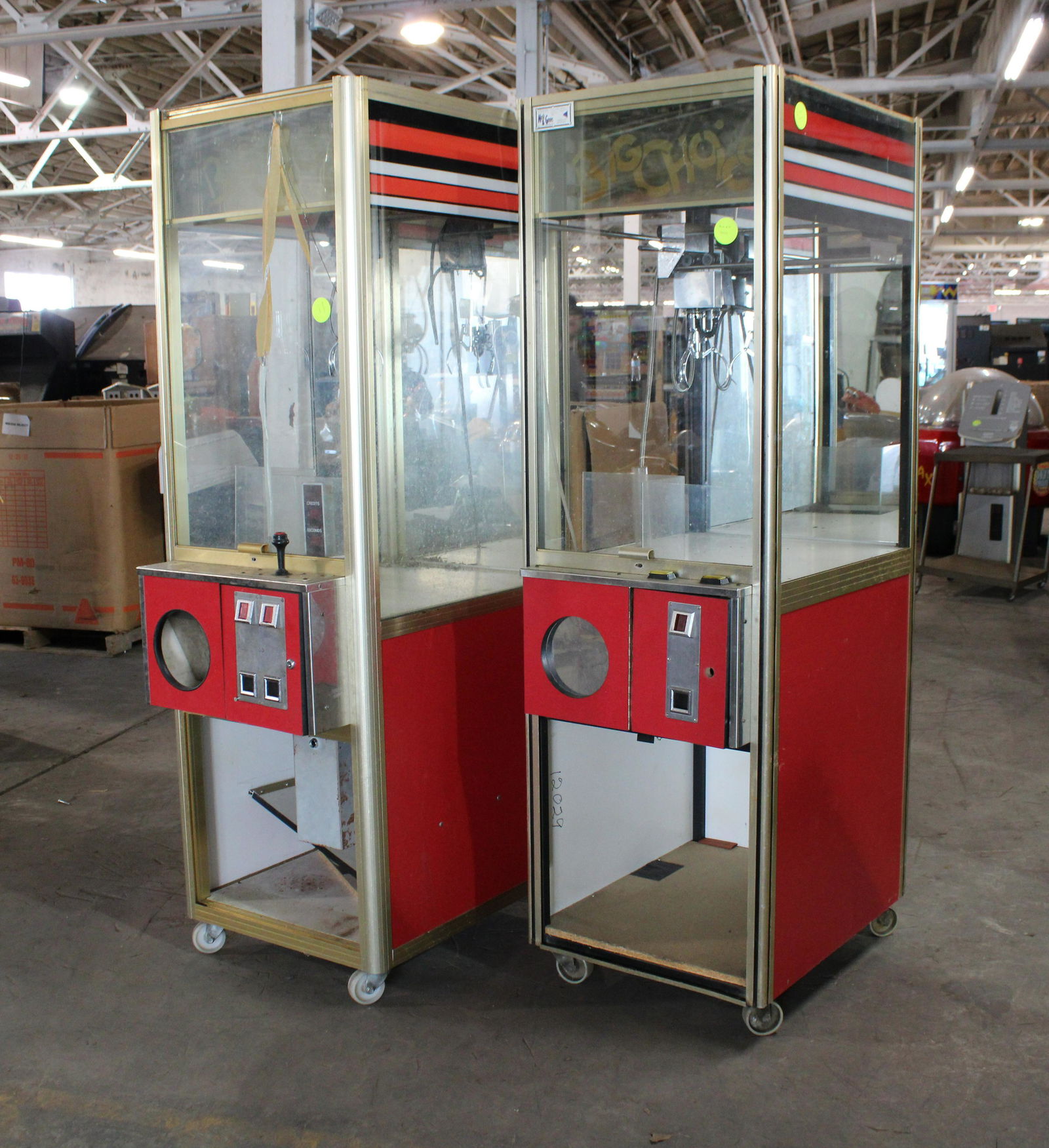 Two Big Choice Crane Arcades for Parts (1 of 1)