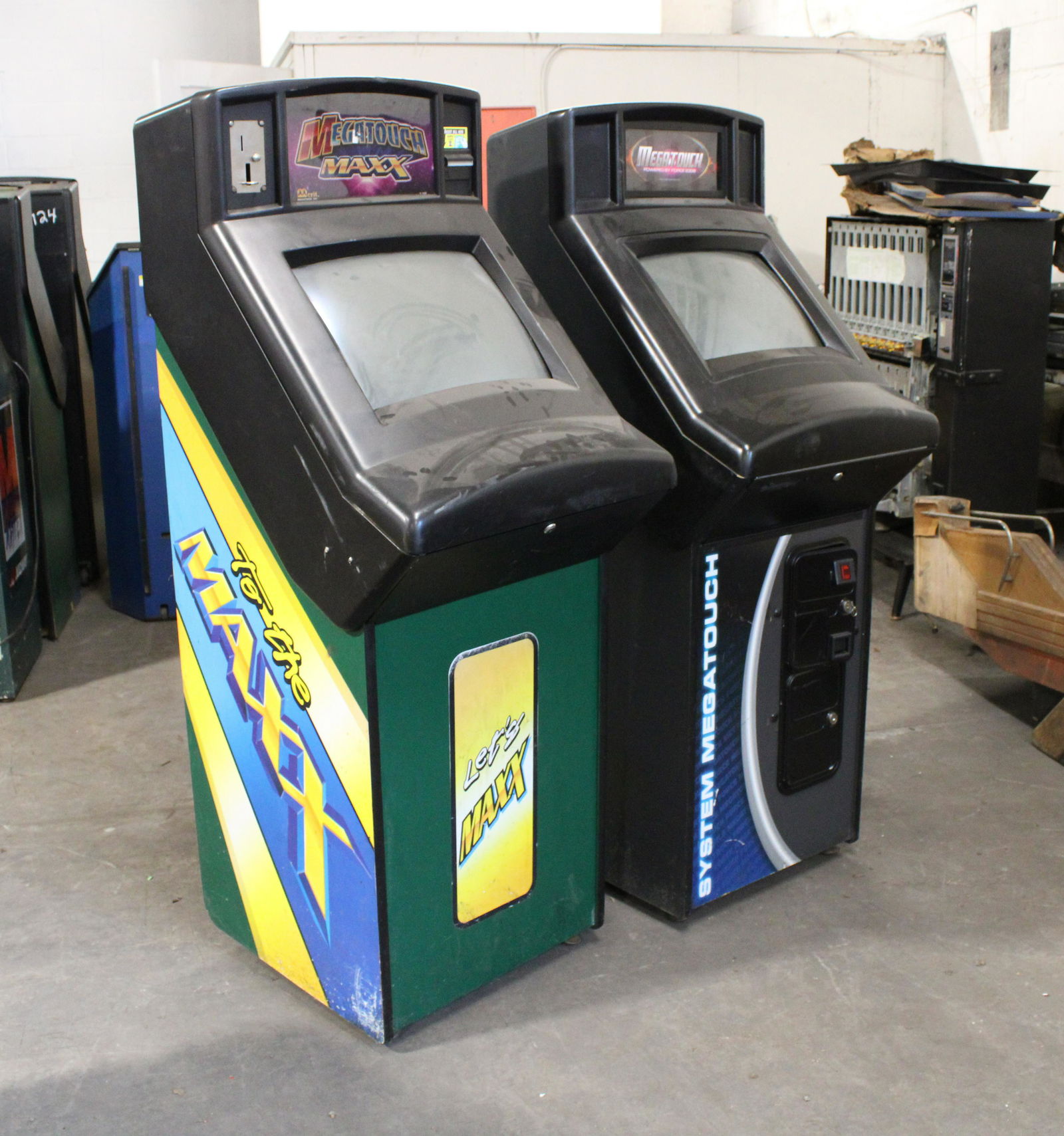 Pair of Megatouch Touchscreen Arcades (1 of 2)