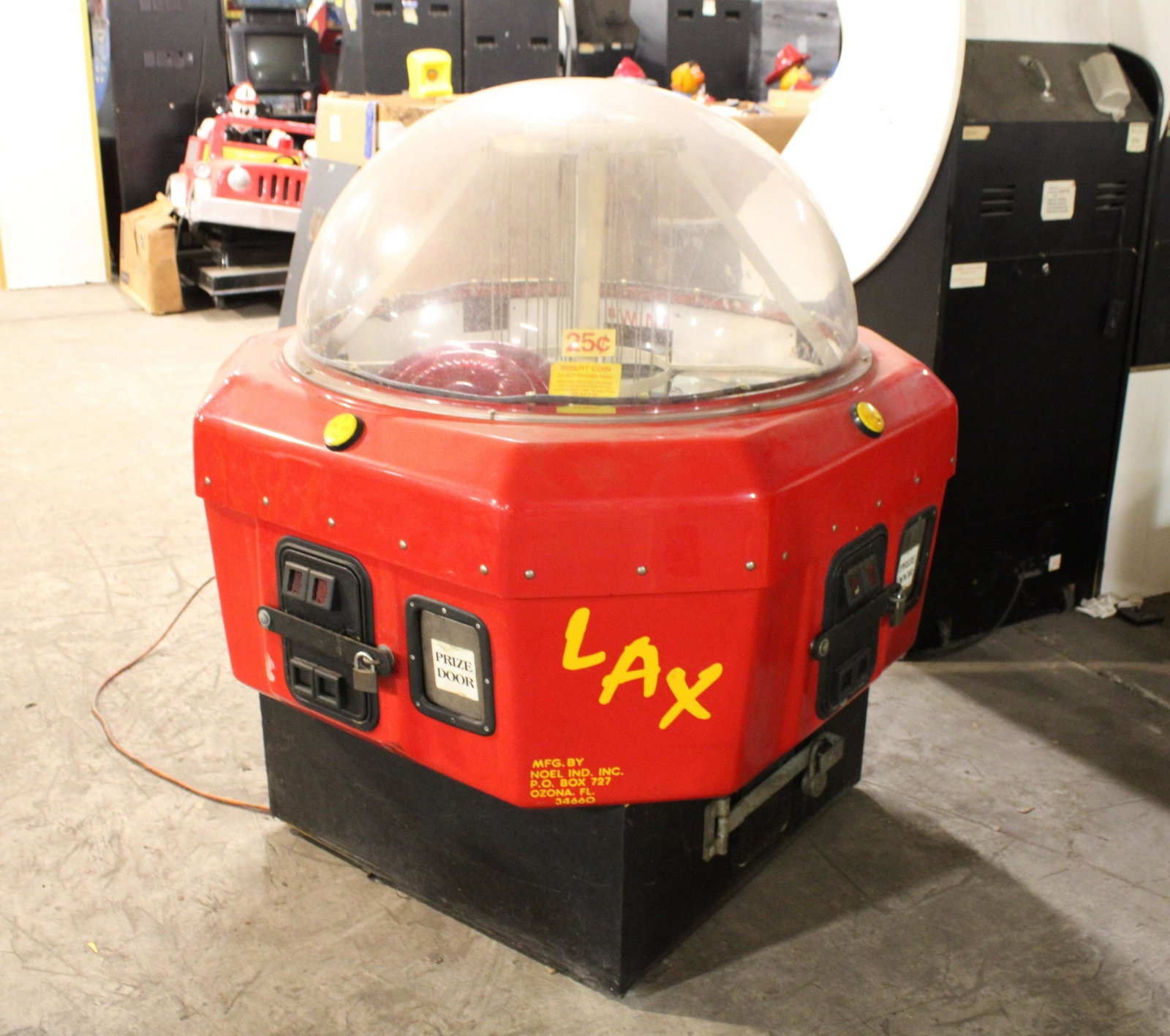 LAX Redemption Arcade: LAX Redemption Arcade. As found for parts or restoration.