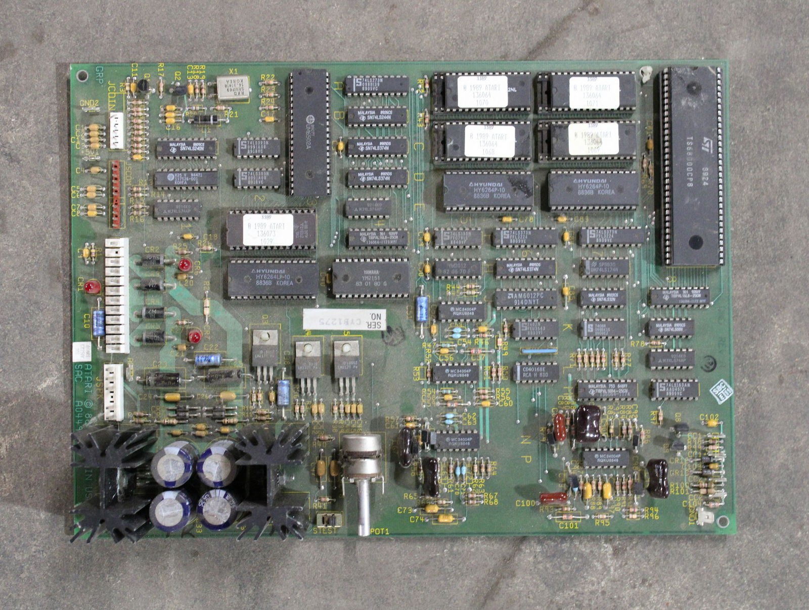 Atari Cyberball Sound Board (1 of 1)