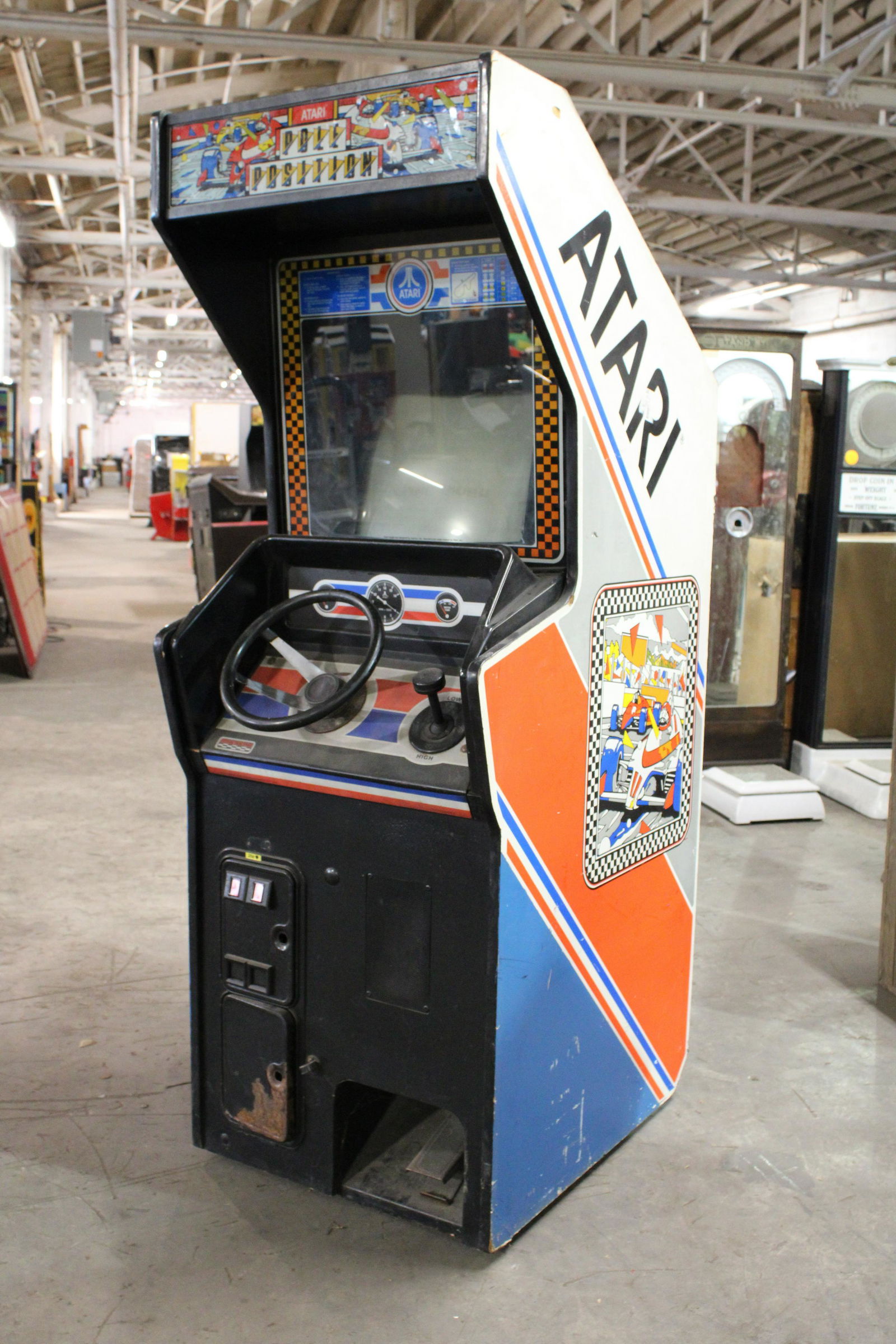 Atari Pole Position Arcade Game (1 of 3)