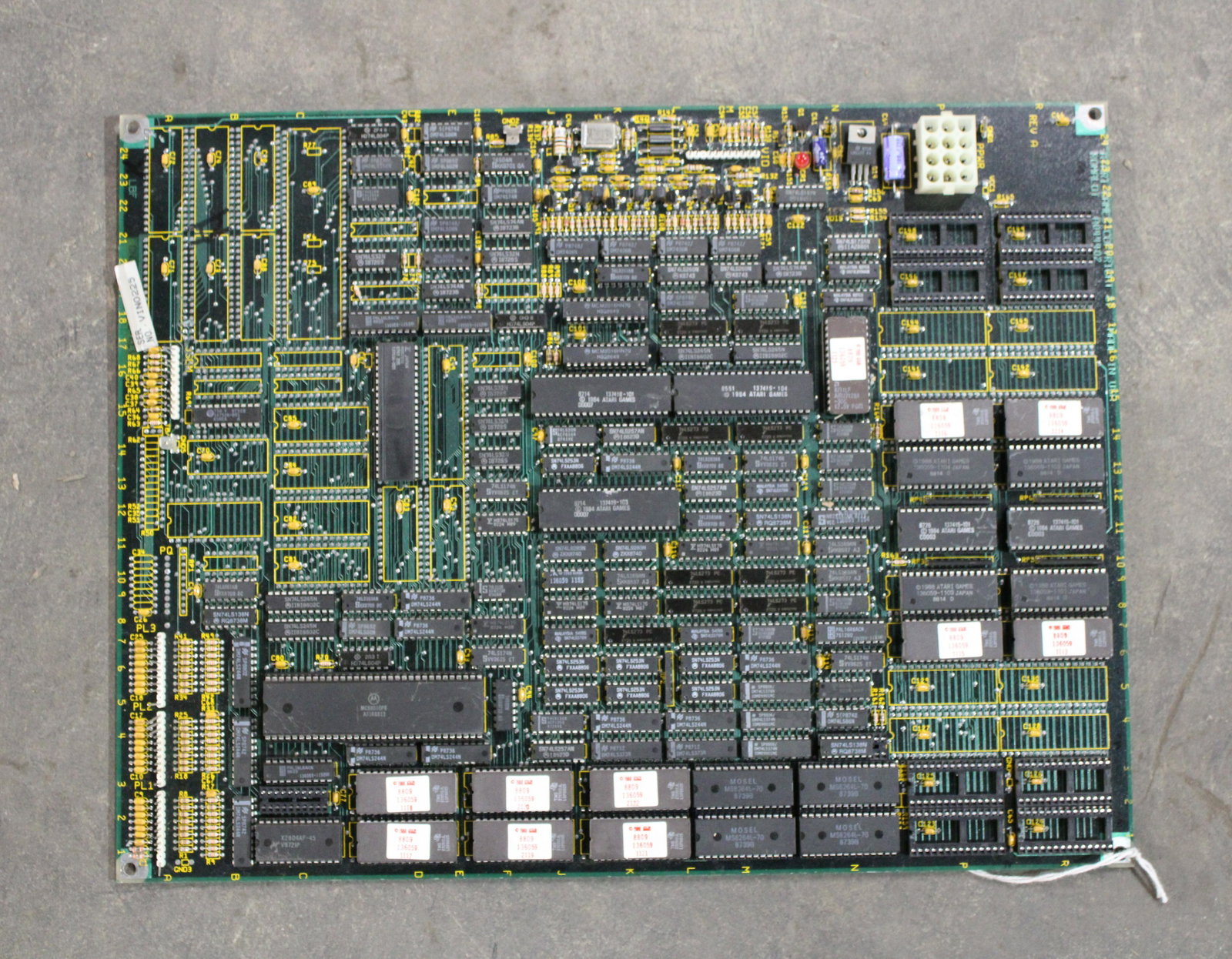 Atari Vindicators Arcade Game Board: Atari Vindicators Arcade Game Board. As found, untested.