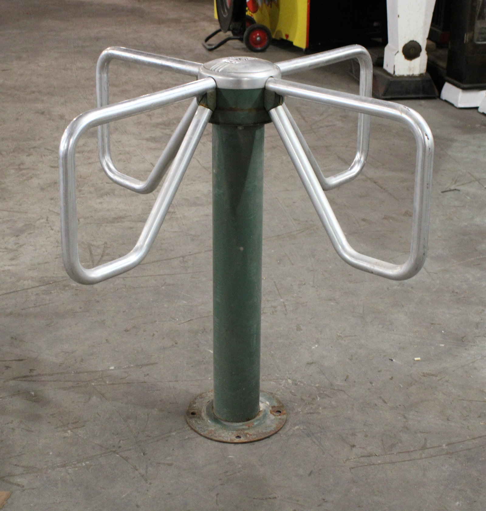 Perey New York Turnstile: Perey New York Turnstile. Good as found condition.