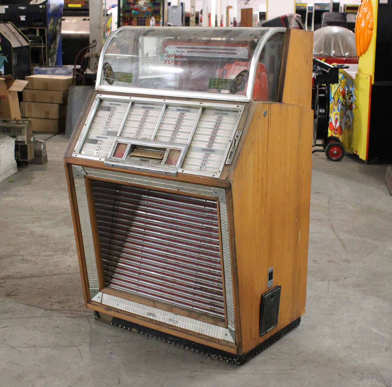 Seeburg Model B 45rpm Jukebox, 1951 (1 of 3)