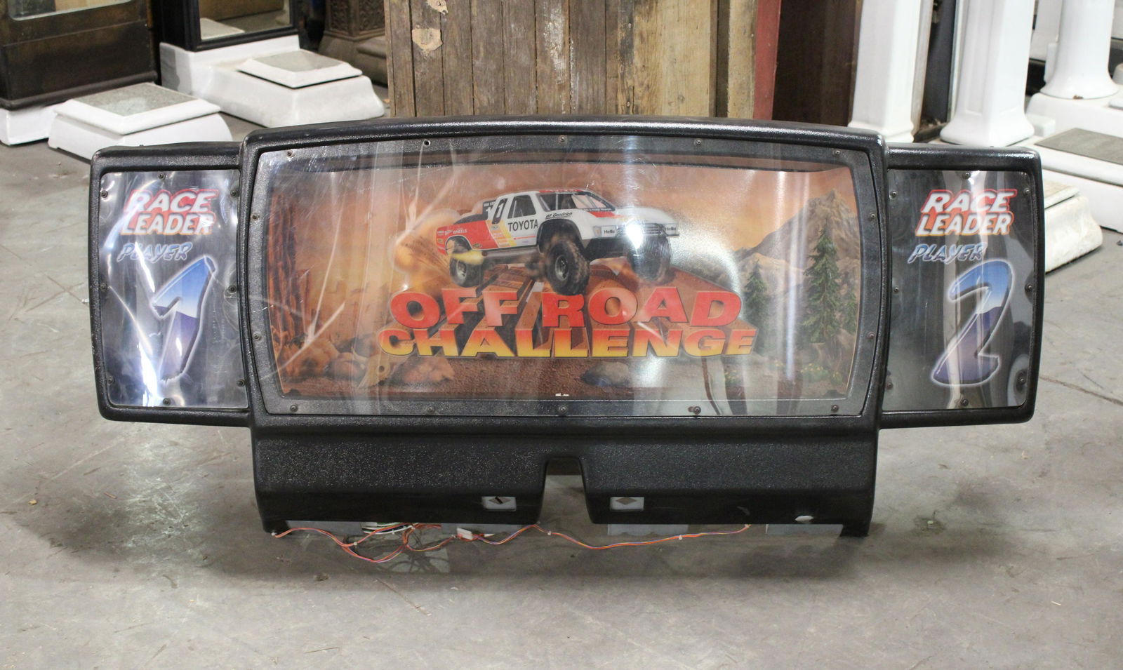 Off Road Challenge Sit Down Arcade Header (1 of 1)