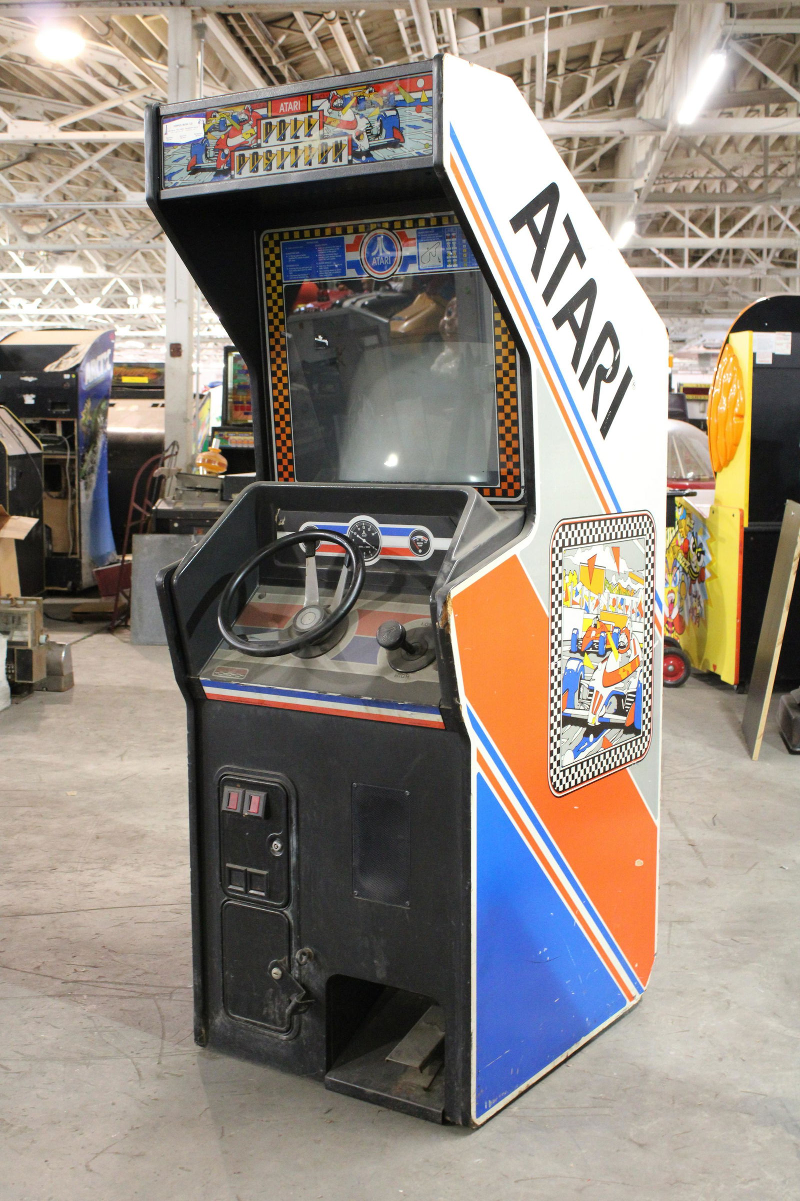 Atari Pole Position Arcade Game (1 of 3)