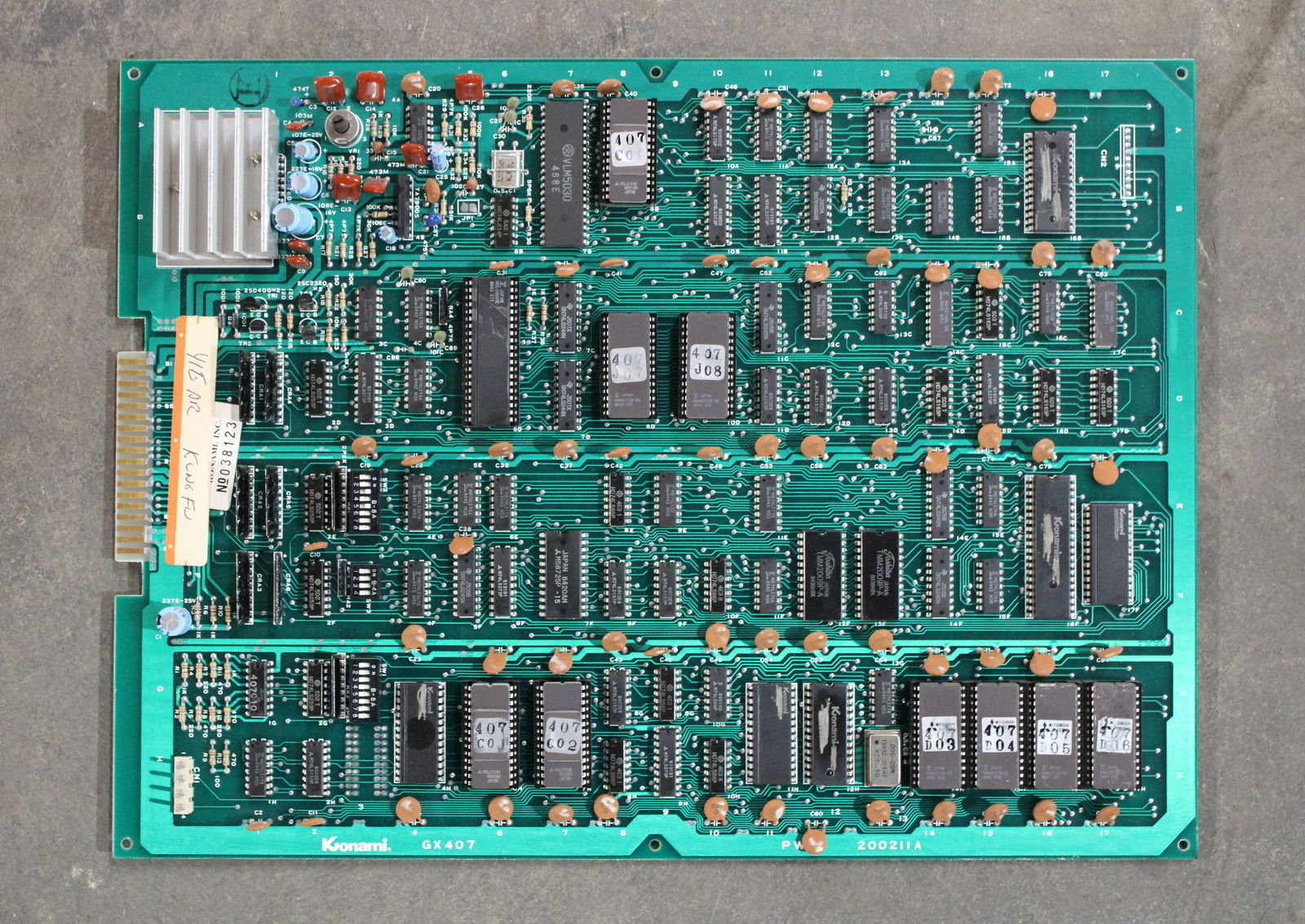 Yie ar Kung Fu Arcade Game Board (1 of 1)