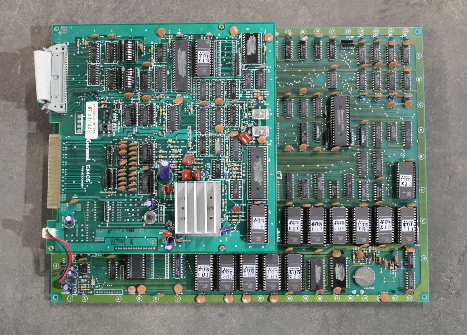 Konami Super Basketball Arcade Game Board (1 of 1)