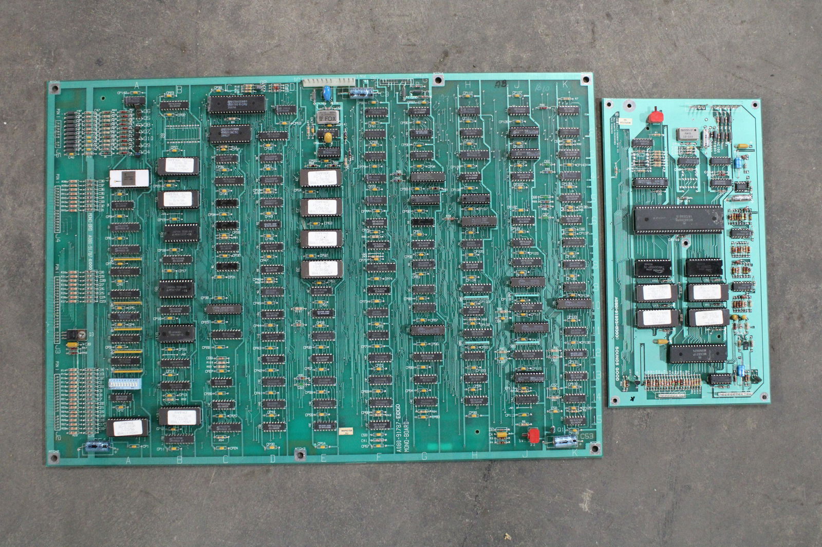 Bally Midway Rampage Arcade Game Board Set (1 of 1)